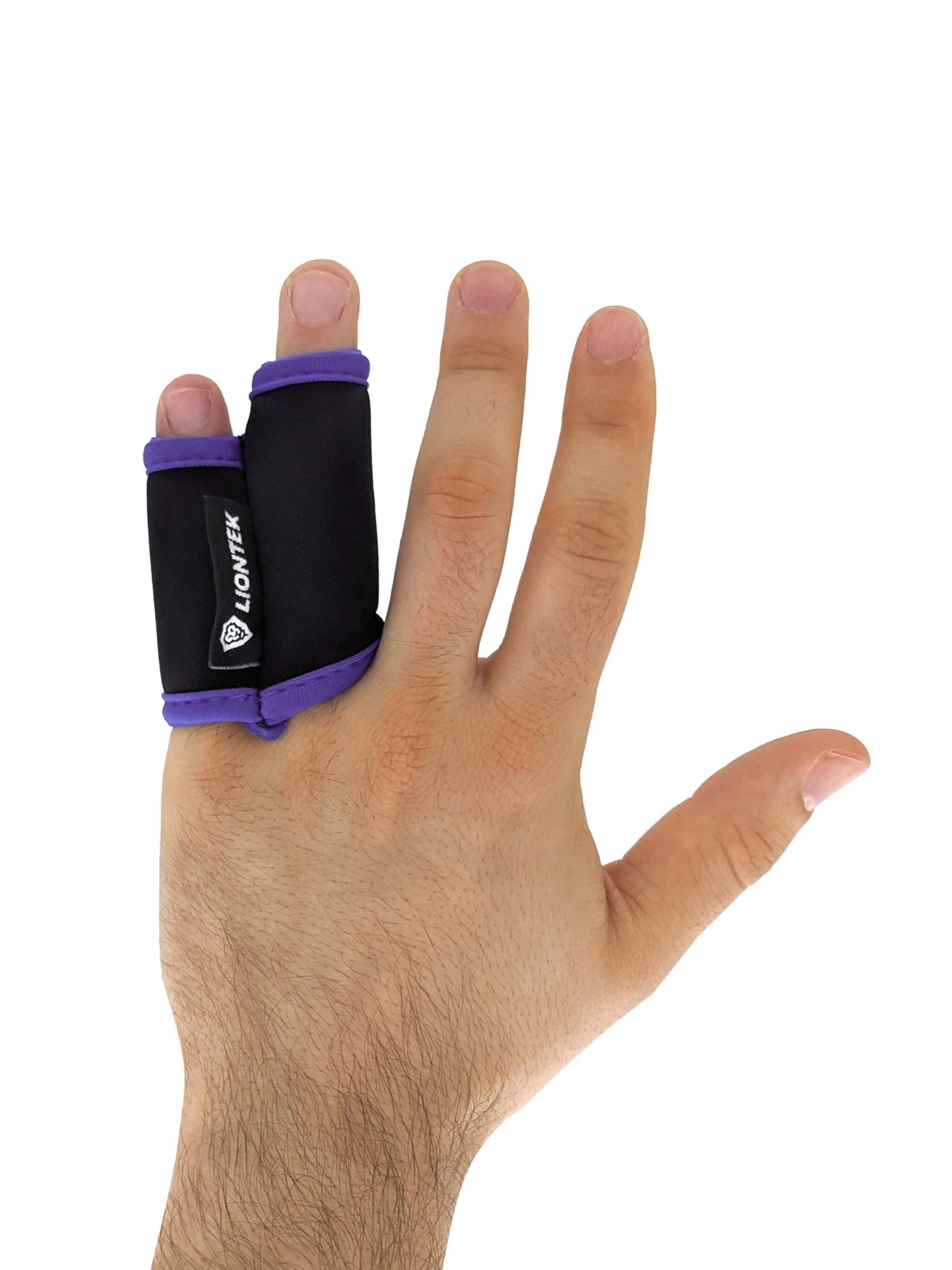 BJJ Outer Double Finger Sleeve Tape Replacement (Pinky-ring/Pointer-middle finger) (Medium)