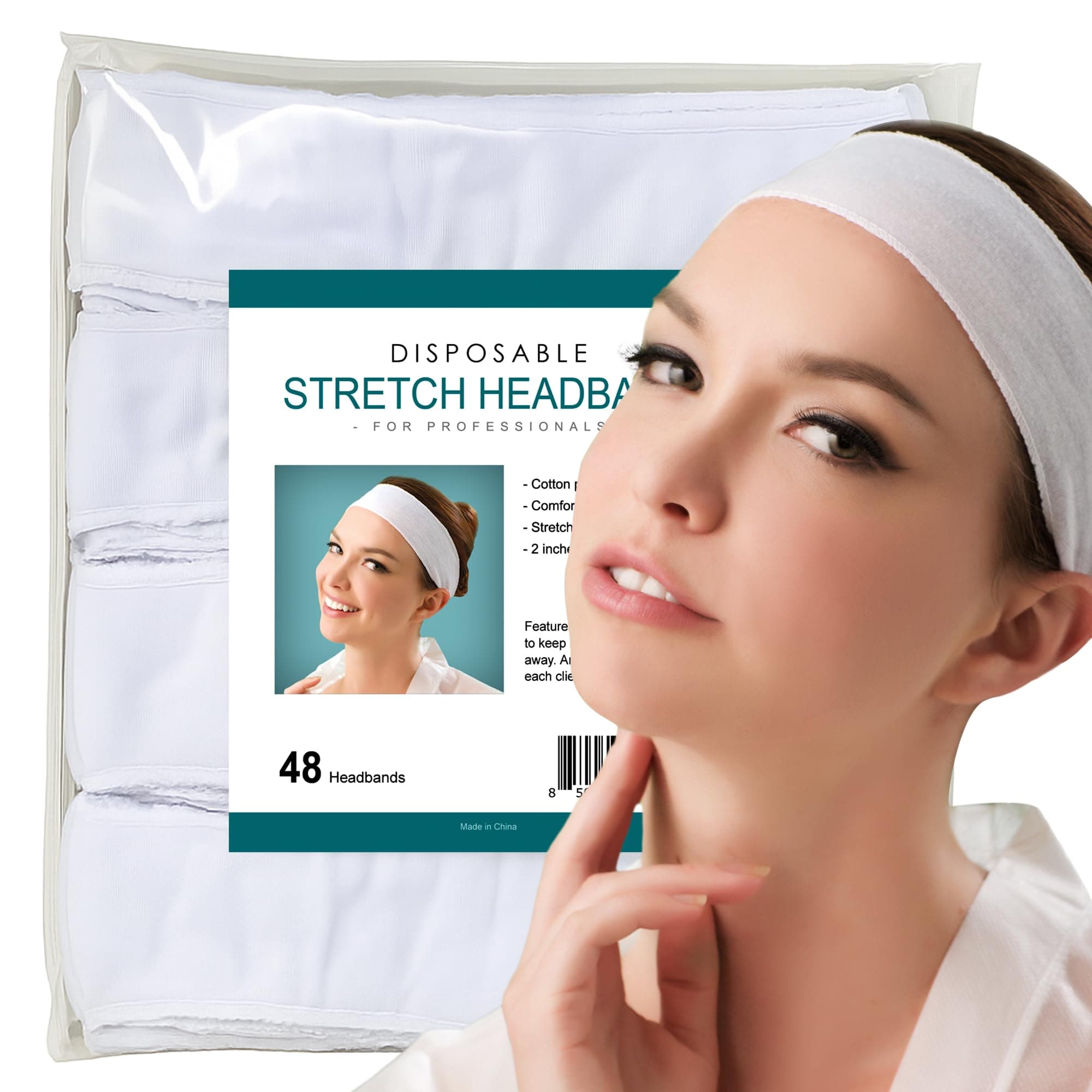 Appearus Disposable Spa Headband (48 Count)