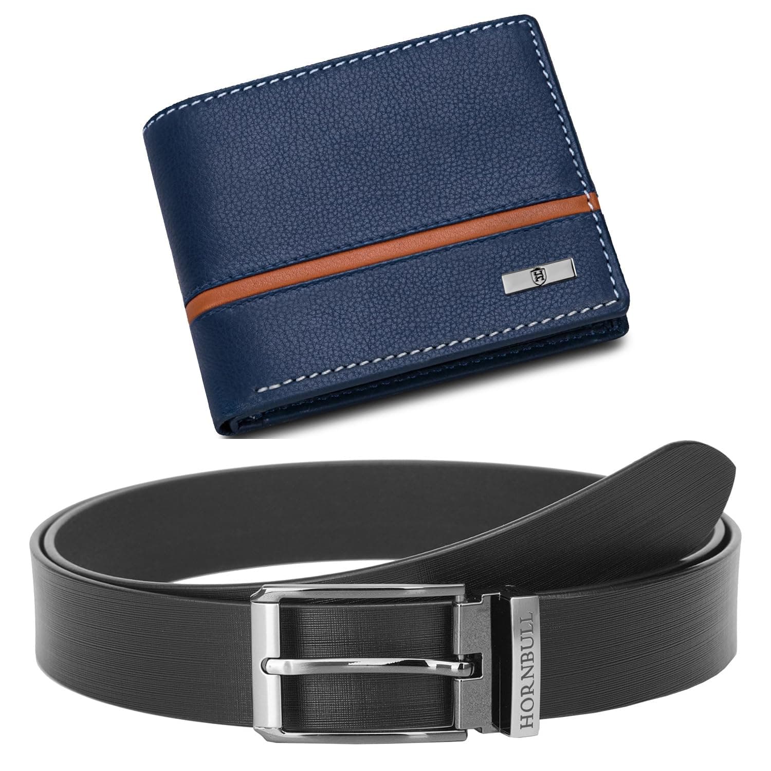 Denial Leather Wallet for Men | Wallets Men with RFID Blocking | Mens Wallet, BW104150, 35 mm, Two Fold Wallet