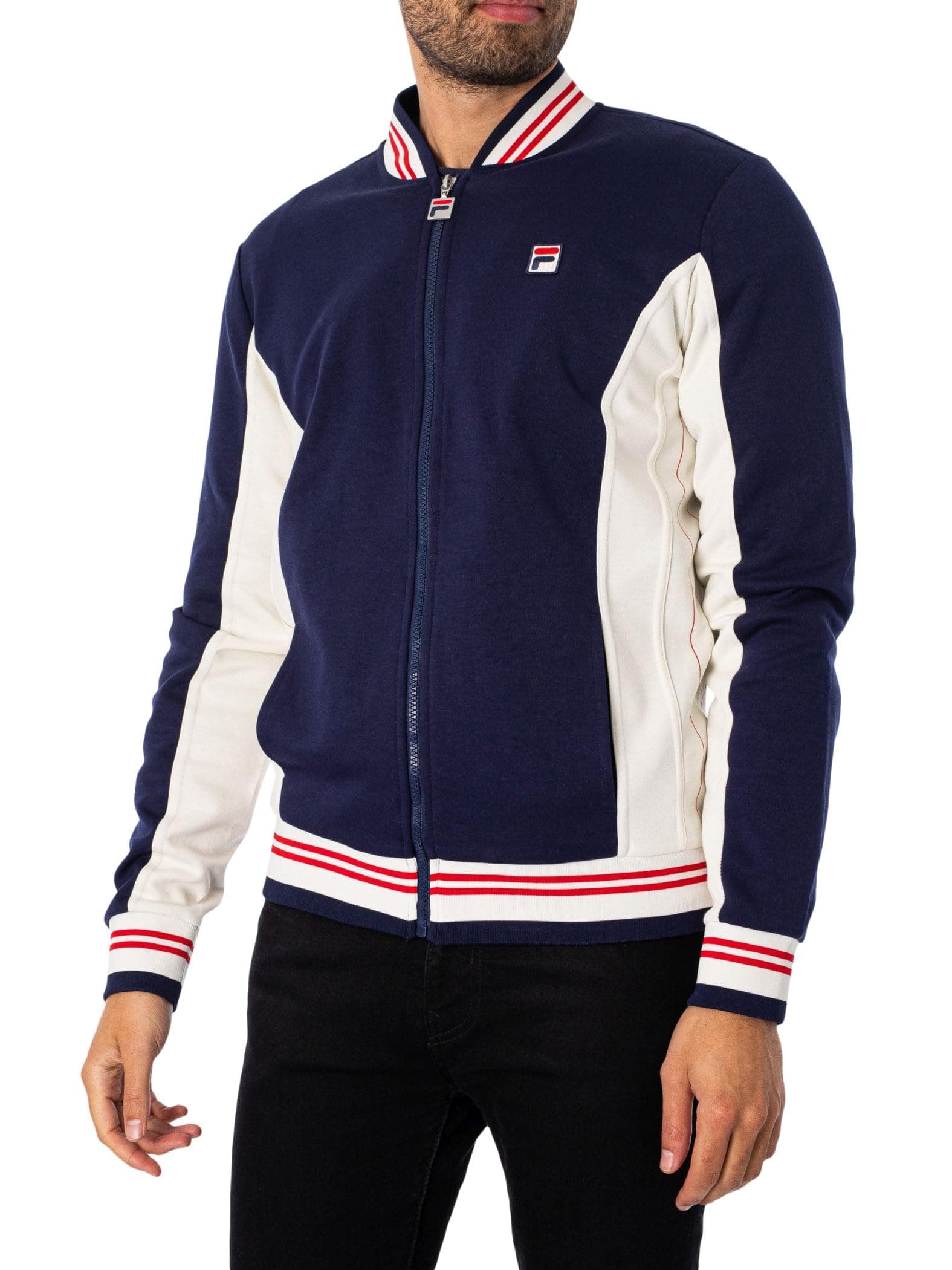 Fila Men's Settanta Track Jacket, Blue