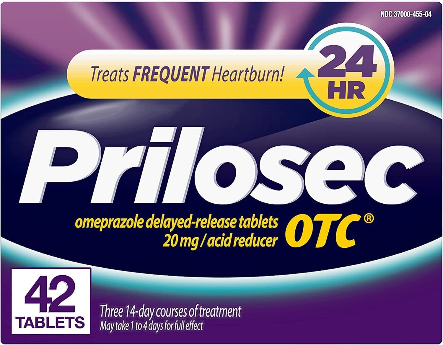 PrilosecOTC Acid Reducer, Delayed-Release Tablets, 2 Pack-84 Count