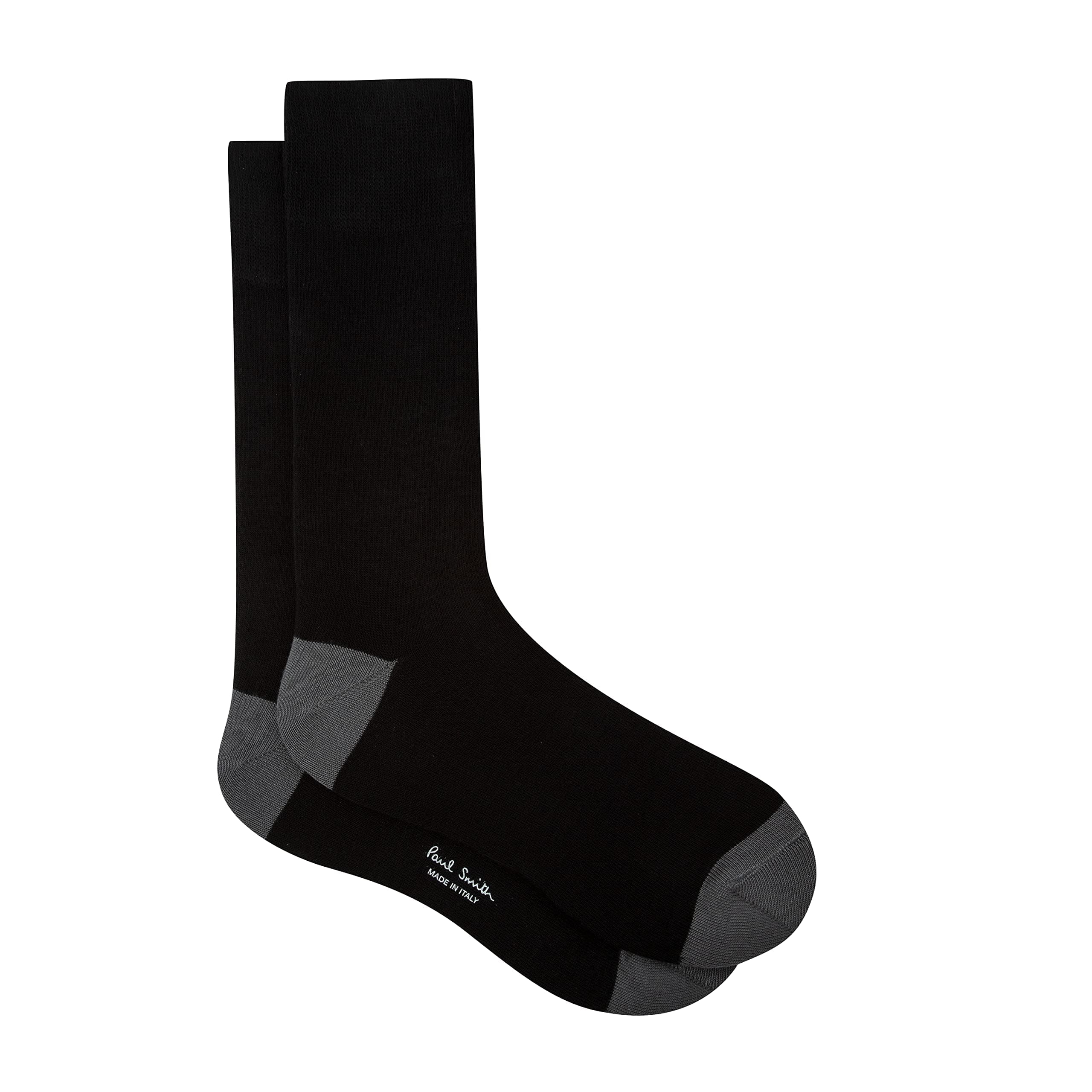 PS Paul Smith Paul Smith MEN SOCK PLAIN, BLACK, One Size