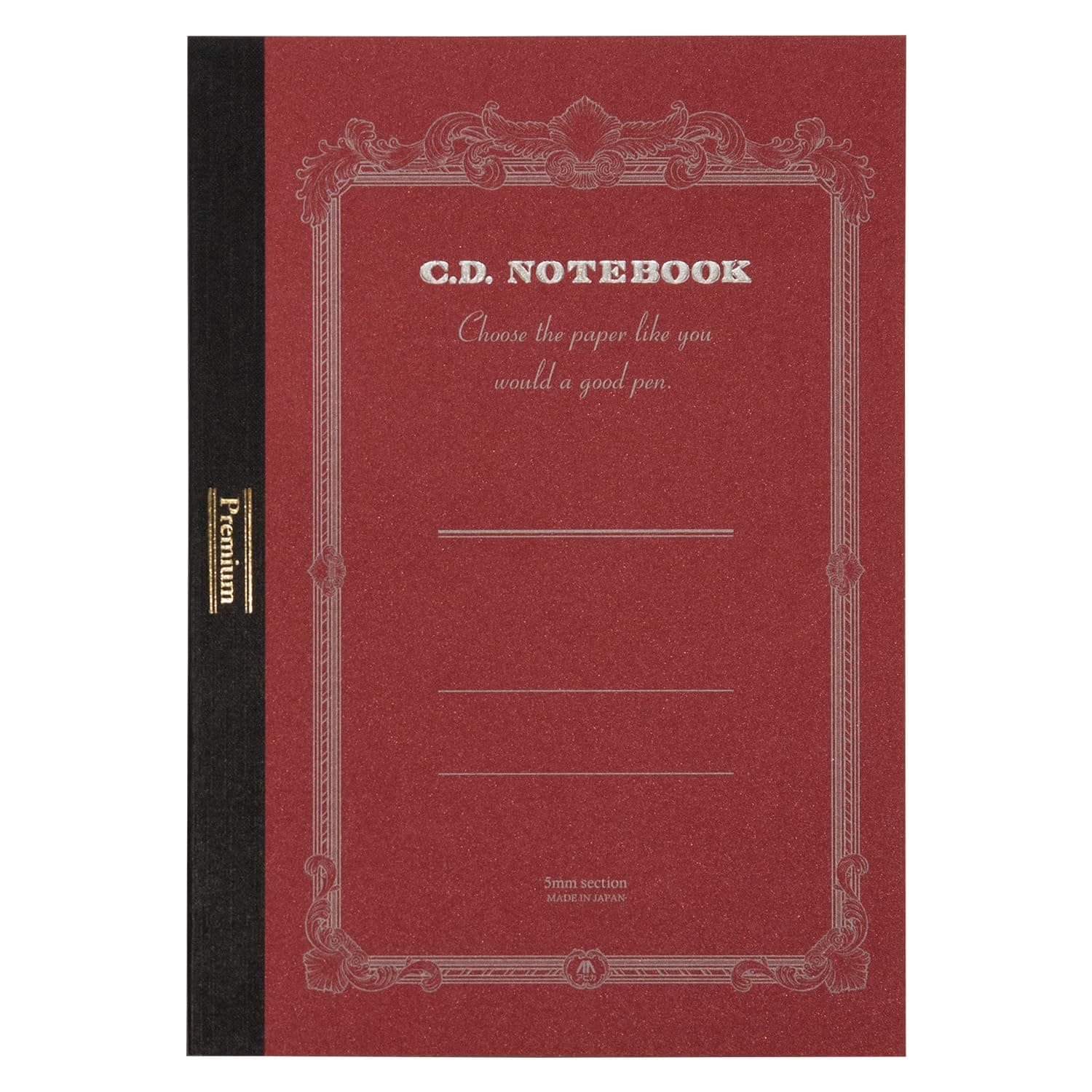 CD NOTE A5 Premium CD Notebook, Grid, CDS90S