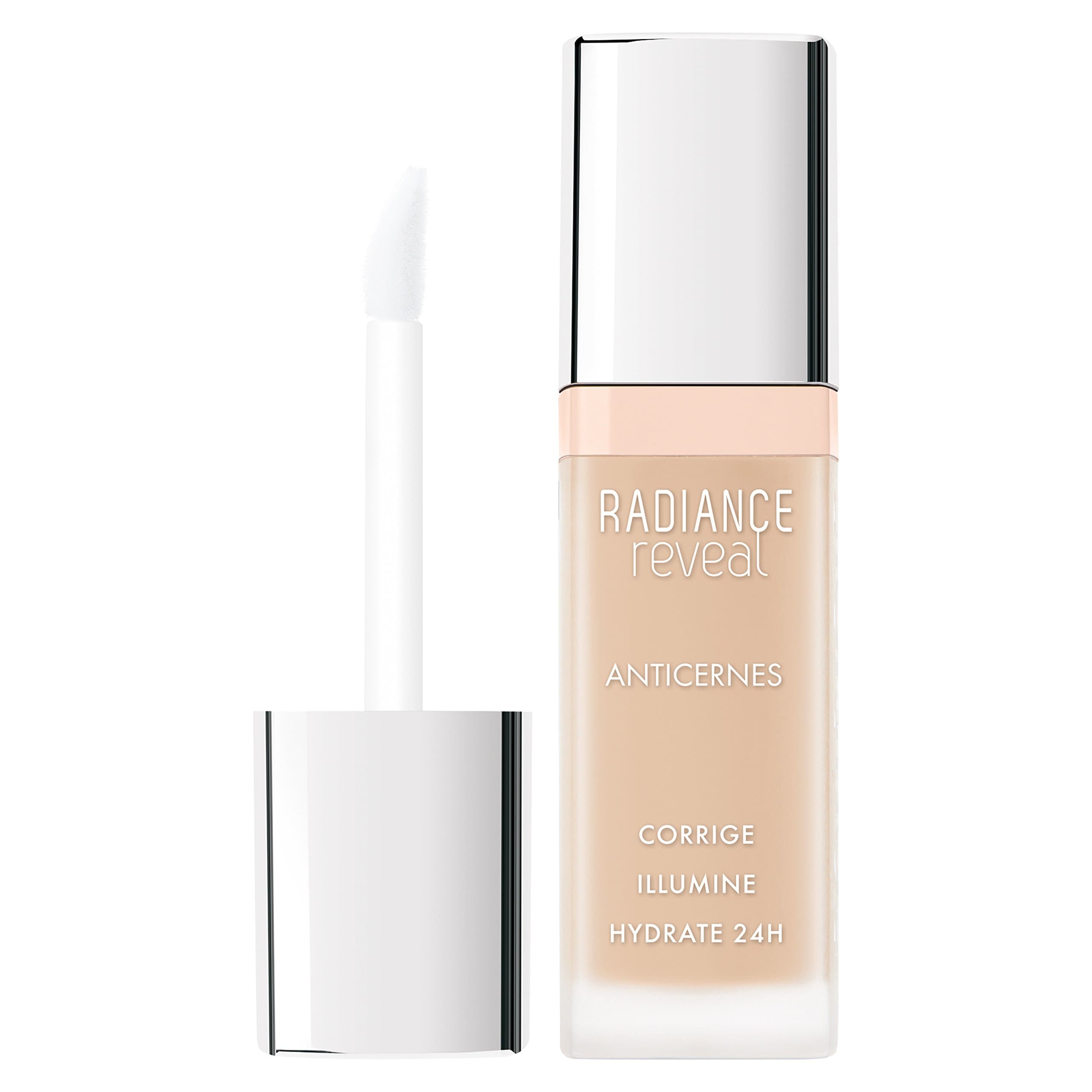 Bourjois Radiance Reveal Medium Coverage Liquid Concealer, 01 Ivory, 7.8ml 29101526001