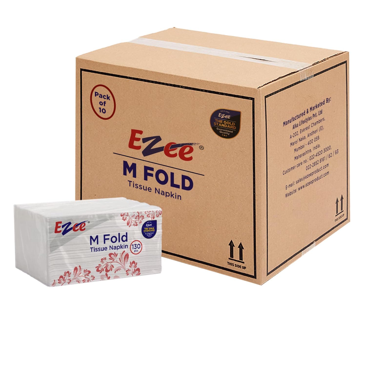 M Fold Tissue Paper - 1300 Pieces