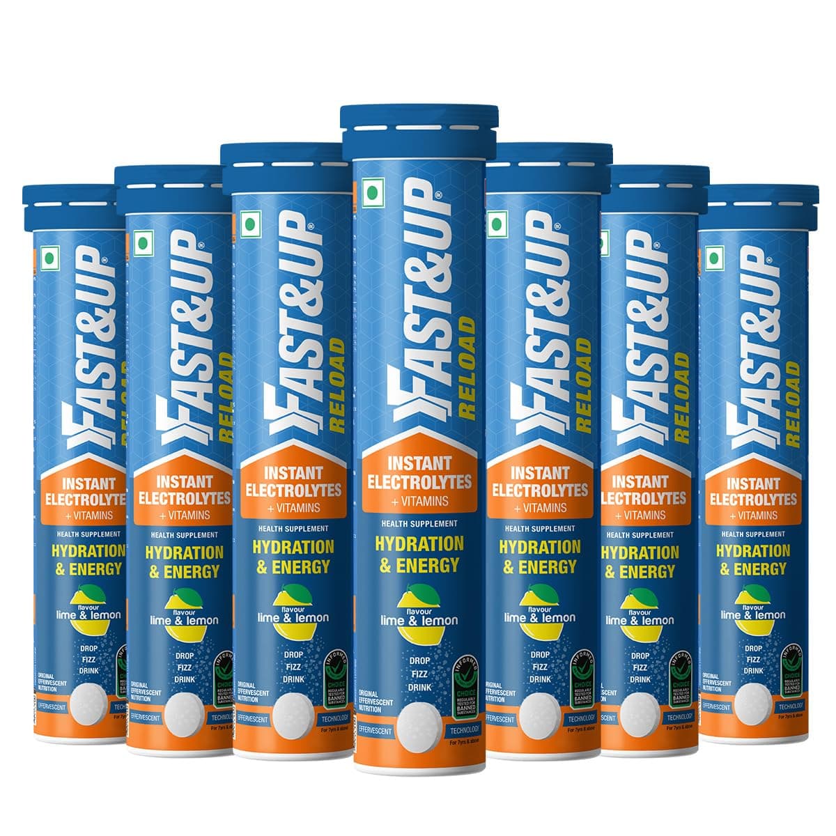 - Reload Effervescent Hydration Tablets (Lime & Lemon)