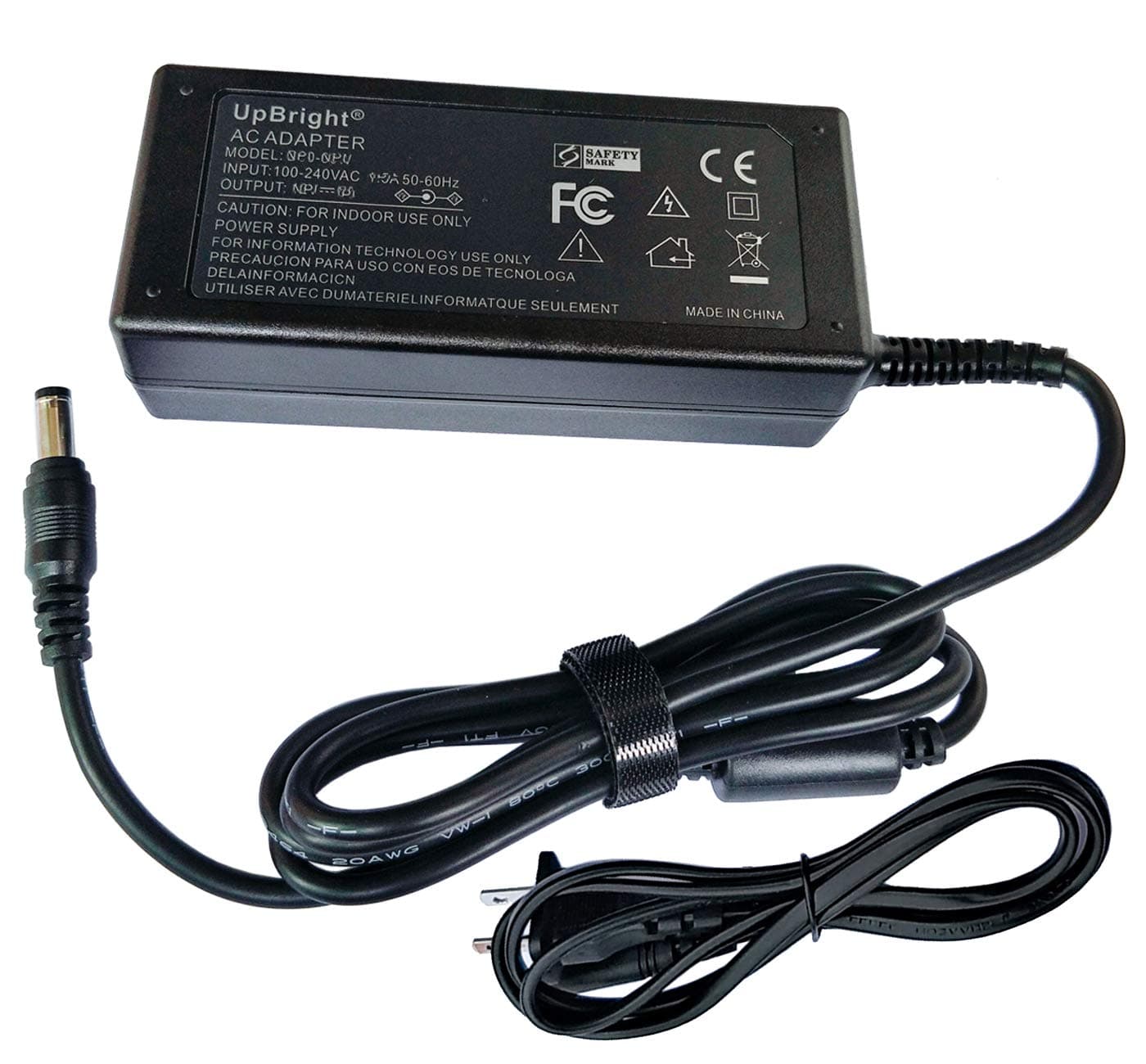 UPBRIGHT48V 2A AC/DC Adapter Compatible with FLIR Digimerge DNR210 Series DNR218 DNR218-N DNR218N 8ch 4K HD Security NVR Network Video Recorder 8POE 1HD 48VDC 2000mA Power Supply Cord Battery Charger