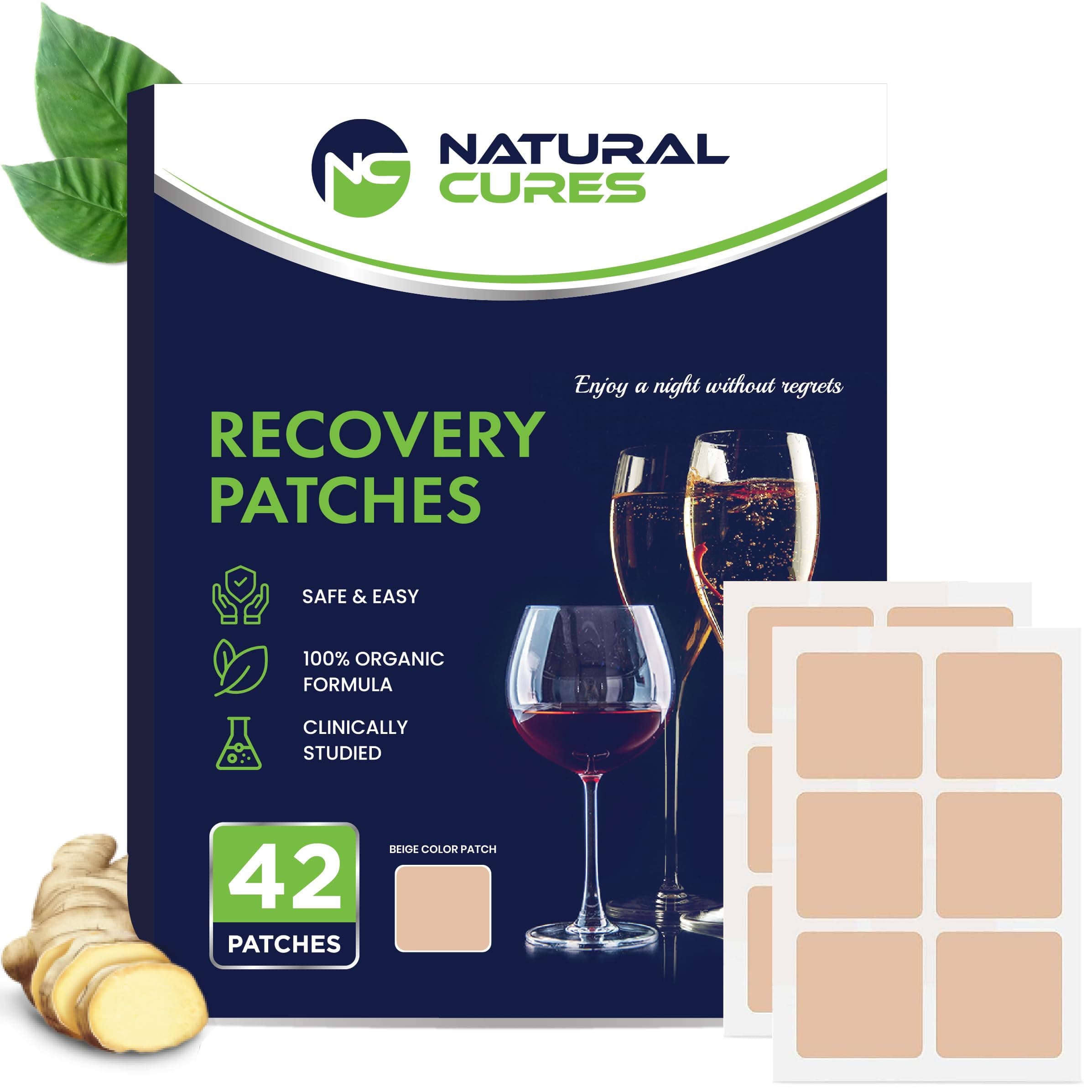 Party Patch 42-Pack - Wake Up Refreshed, Energized, and Regret-Free with Our 100% Enhanced Morning Formula Patch