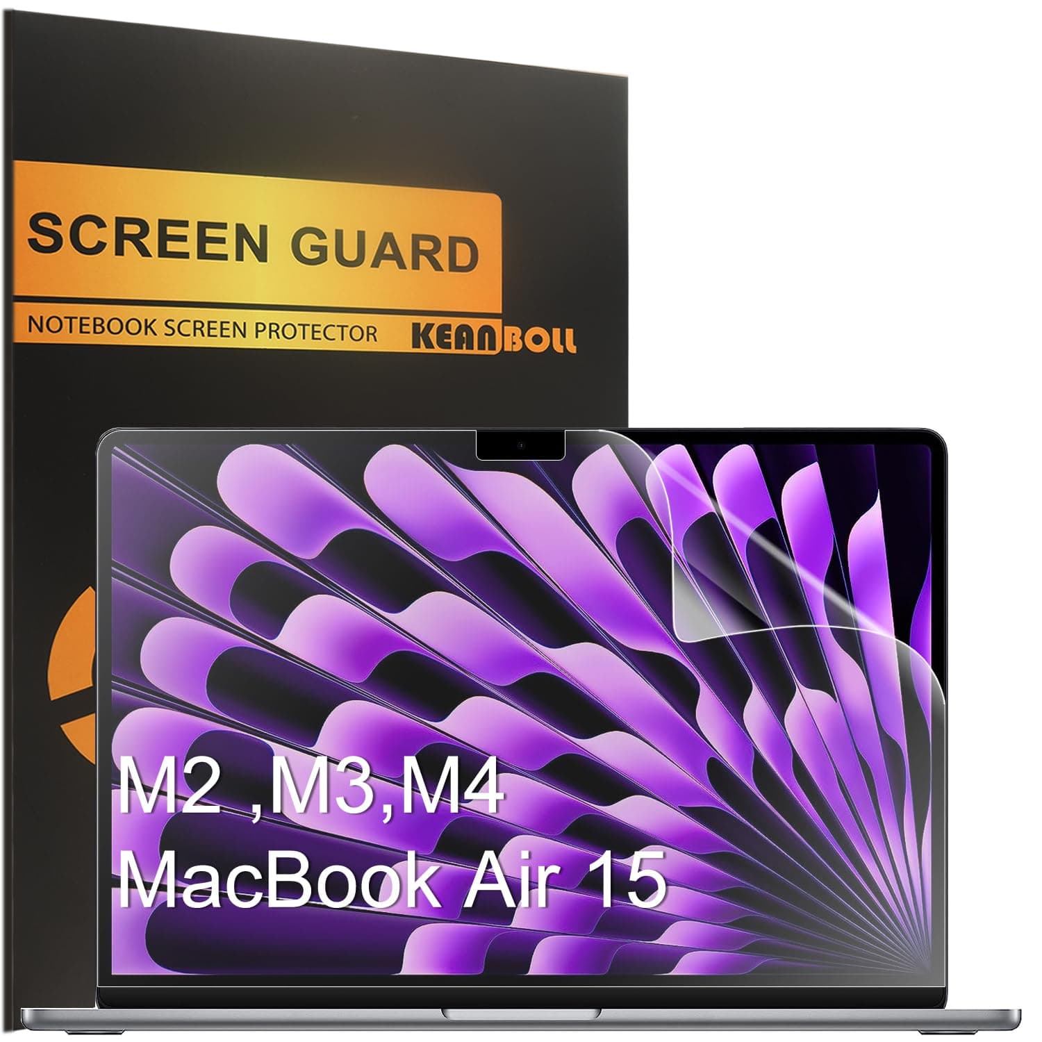 3 Pack Anti Glare Screen Protector for New Apple 2026-2025-2024-2023 MacBook Air 15 inch (Model: A3448 A3241 A3114 A2941) Laptop with M5 M4 M3 M2 Chip 15.3 inch Laptop,Anti Fingerprint (Matte) Shield