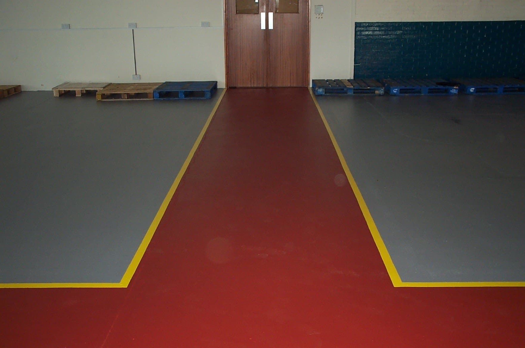 Anti Slip Epoxy Floor Paint High Gloss 100% Solid Epoxy 5L (Bright Red)