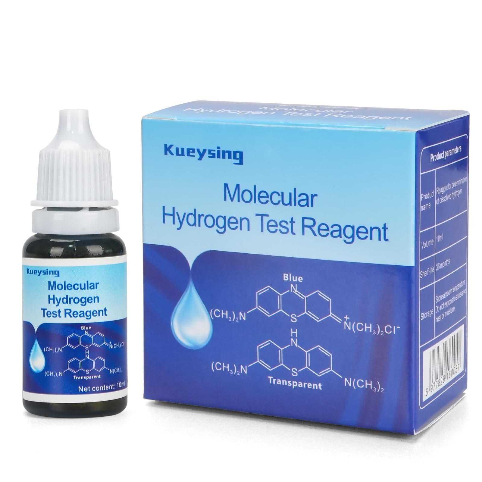 - Hydrogen Test Reagent，Dissolved Hydrogen Test Reagent ，H2Blue，Test the Concentration of Hydrogen Molecules in Water