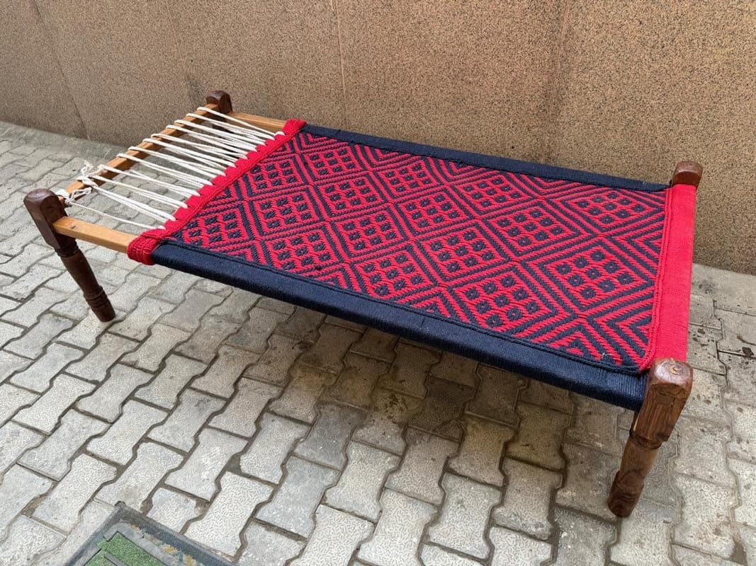 Solid Wooden Charpai (C-10)