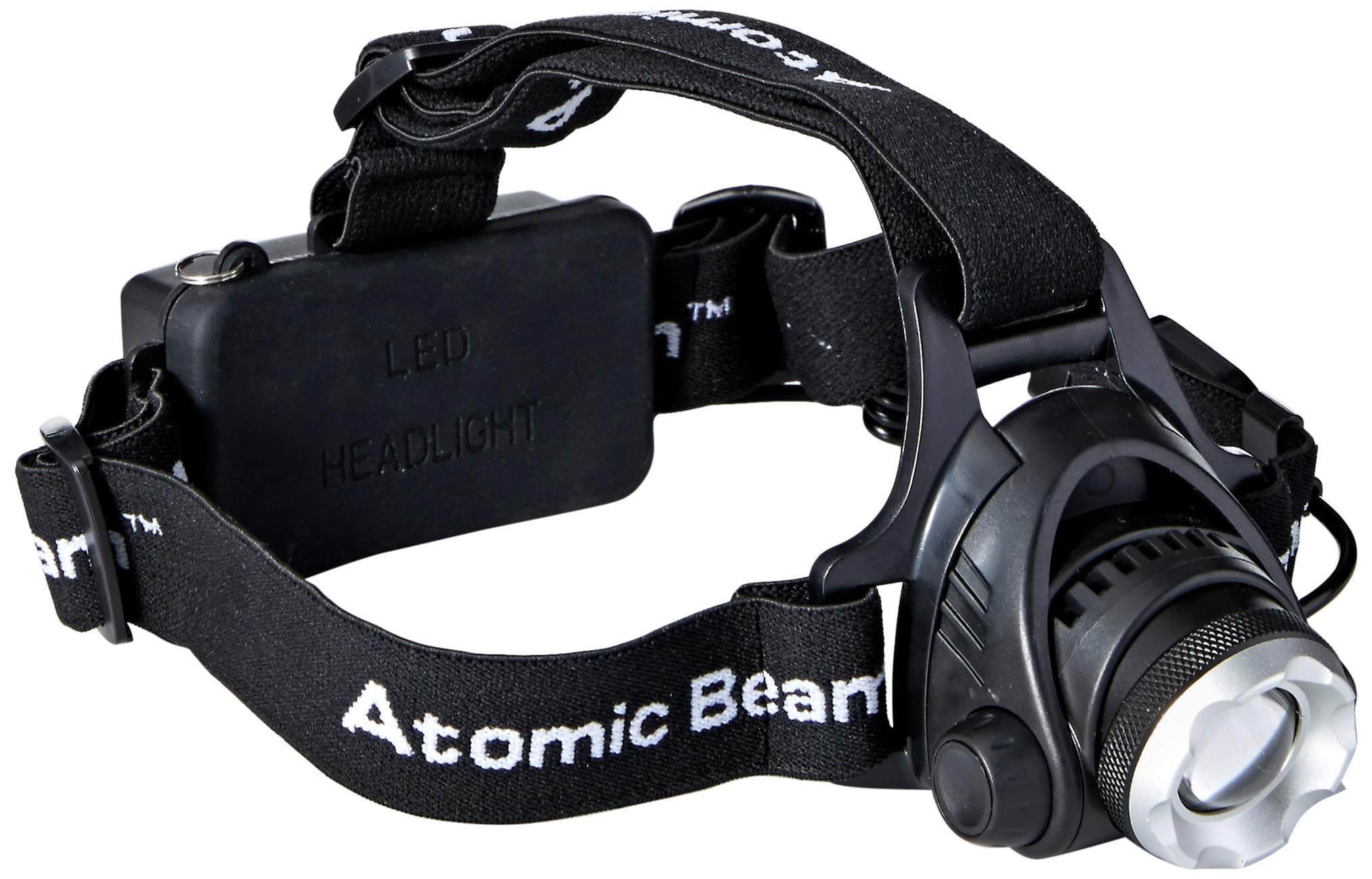 Atomic Beam Headlight Original by BulbHead, Adjustable LED Head Lamp, Must Have for Camping Gear, Hiking, Backpacking - Even Use As a Reading Light (1 Pack)