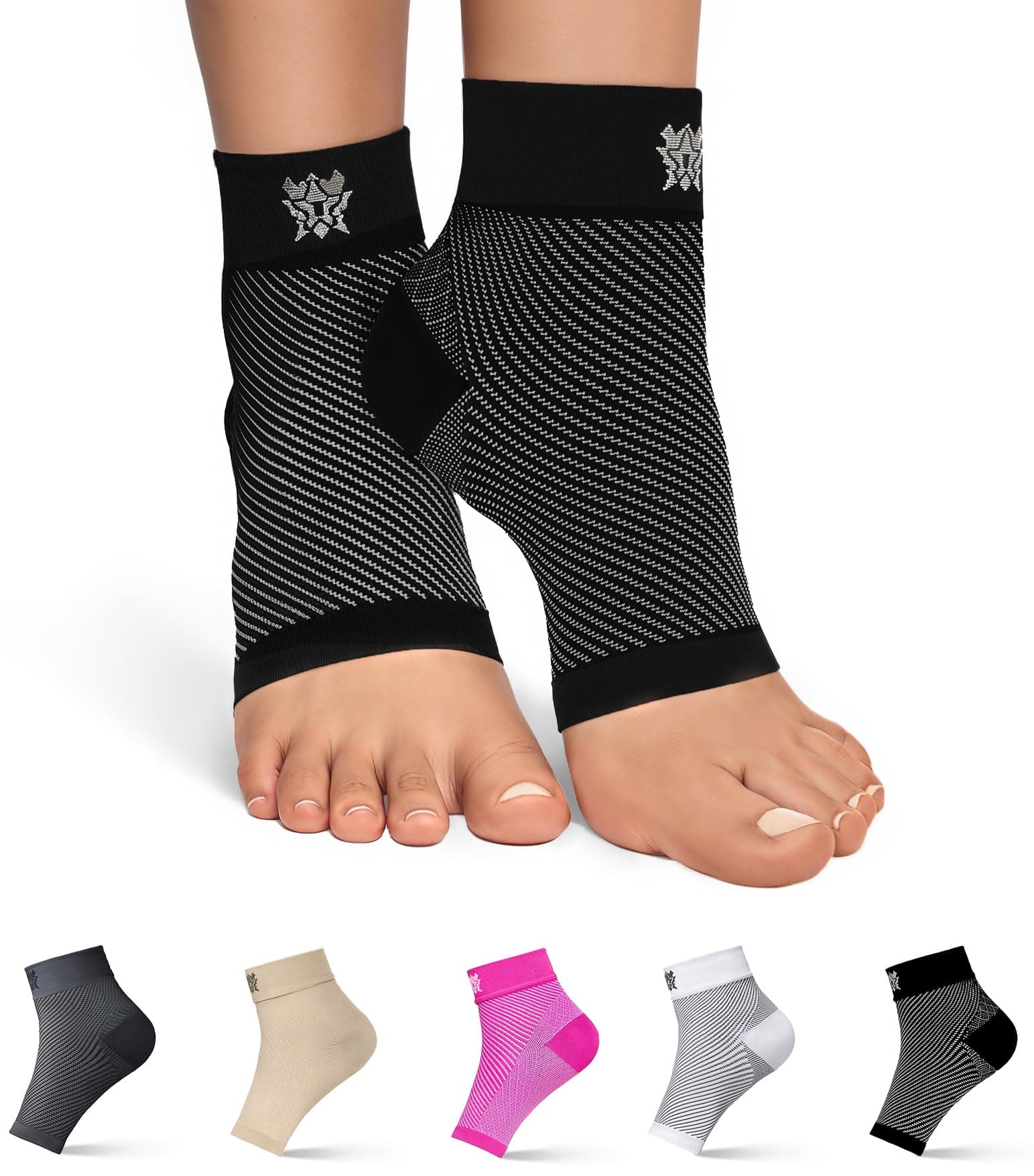 black ankle support