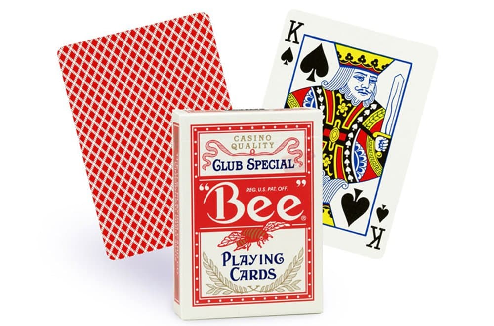 Playing Cards No.92 Standard Index Single Deck (red back)