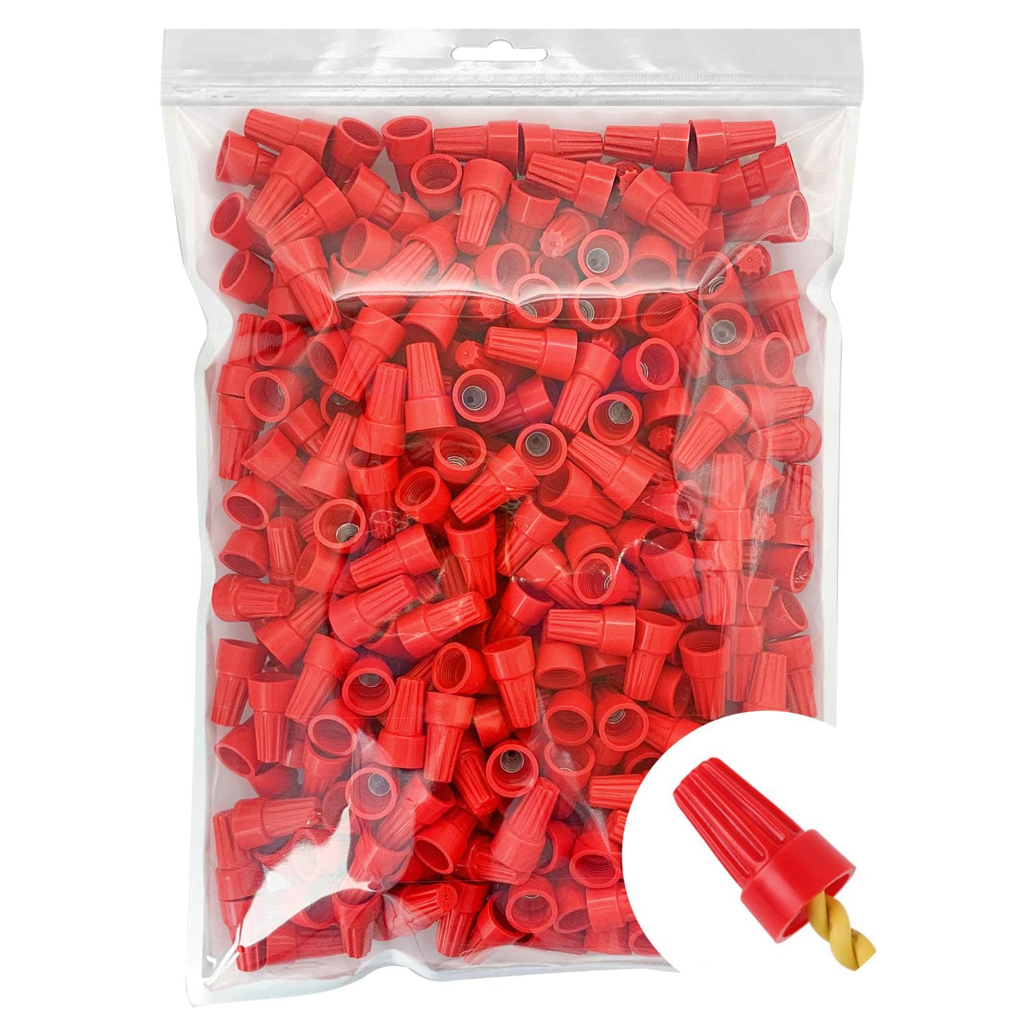 300PCS Red Wire Connectors