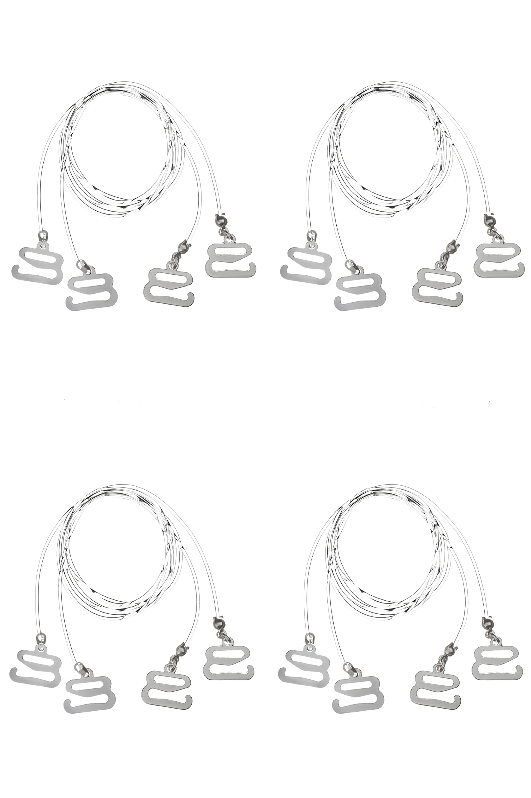 DIVA'S Invisible Replacement String Style Bra Straps