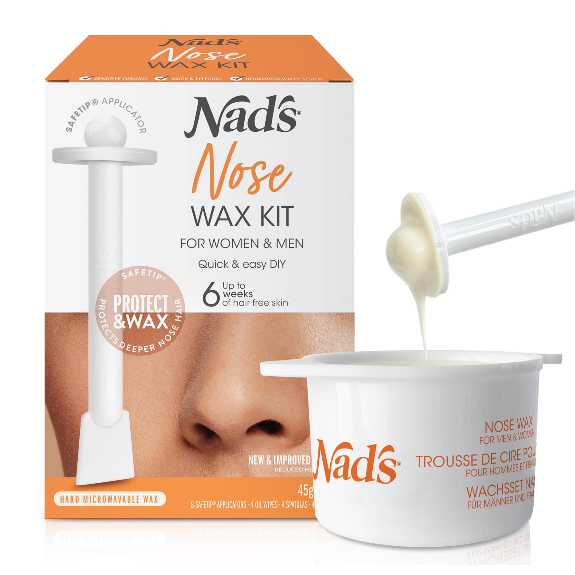Nad's Nose Wax Kit