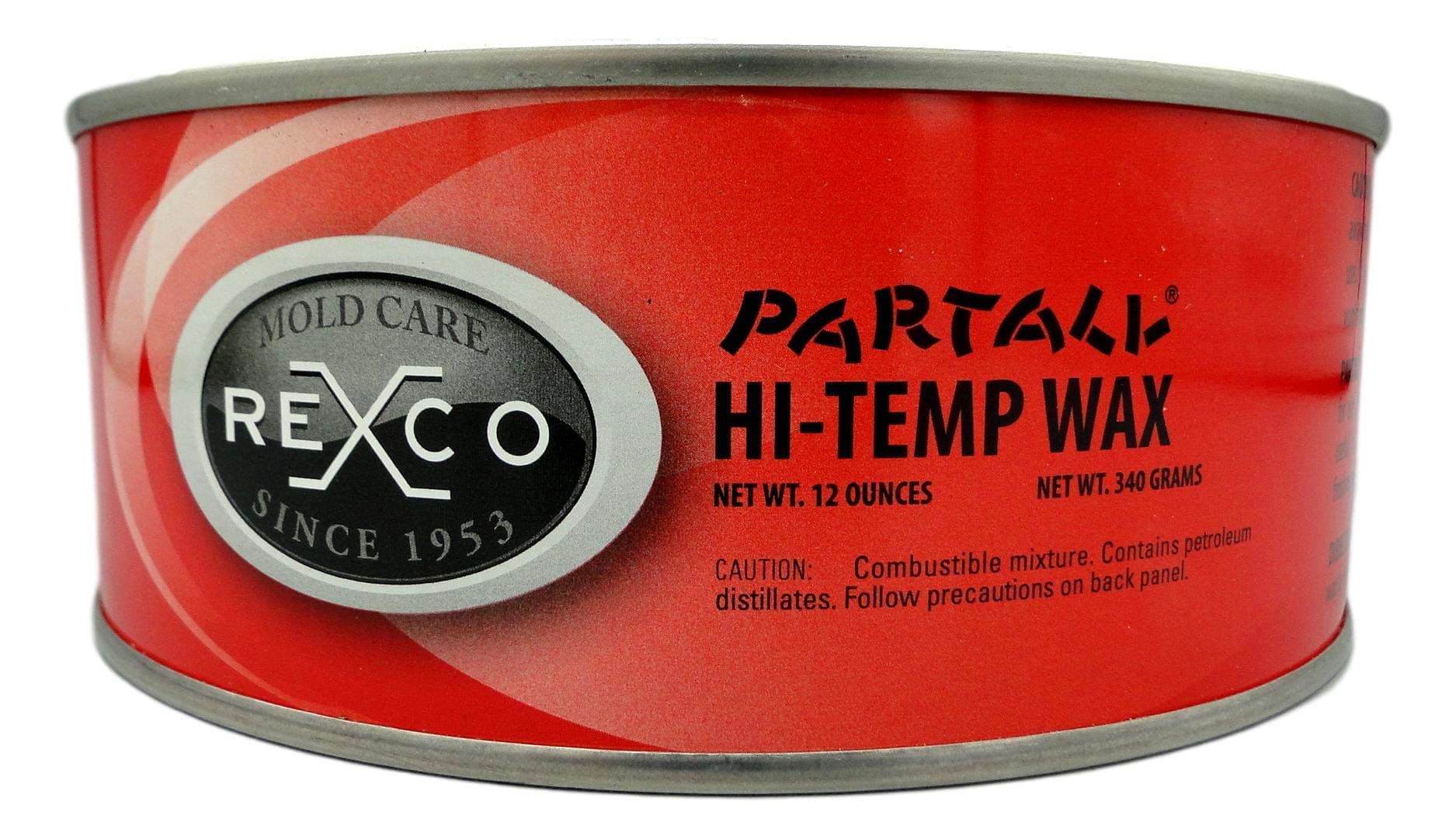 Partall Hi-Temp Paste Wax 12oz Can