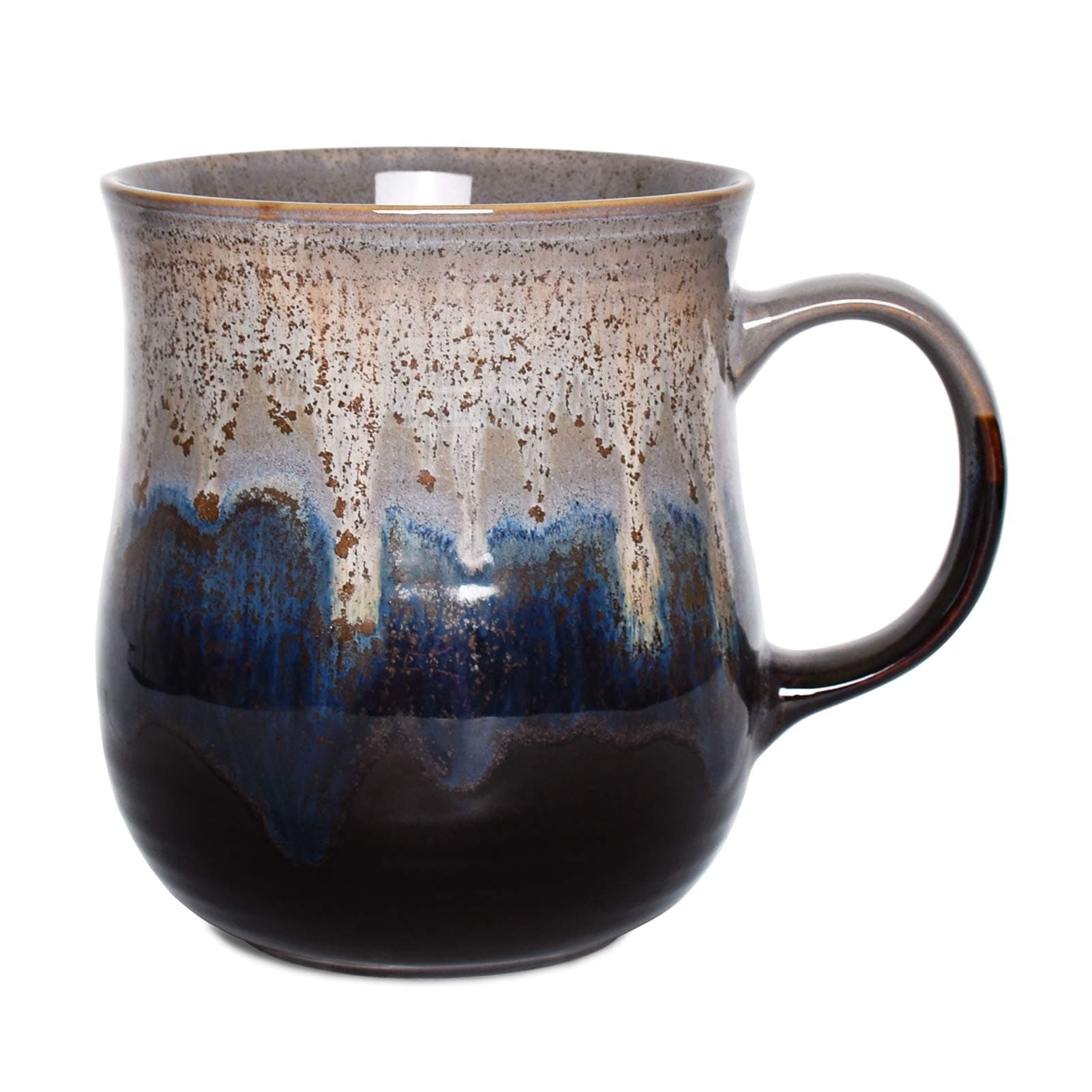 Large Ceramic Coffee Mug, Big Tea Cup for Office and Home, 21 Oz, Dishwasher and Microwave Safe, 1 PCS