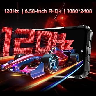 CUBOT KingKong AX 2024 Rugged Phone Unlocked-Android 14/ MTK G99/ 24GB RAM+256GB ROM Dual SIM Smartphone/ 6.58" &1.32" Dual Screen/100MP Rugged Smartphone/ IP68 IP69K Waterproof Cell Phone/33W/GPS/NFC