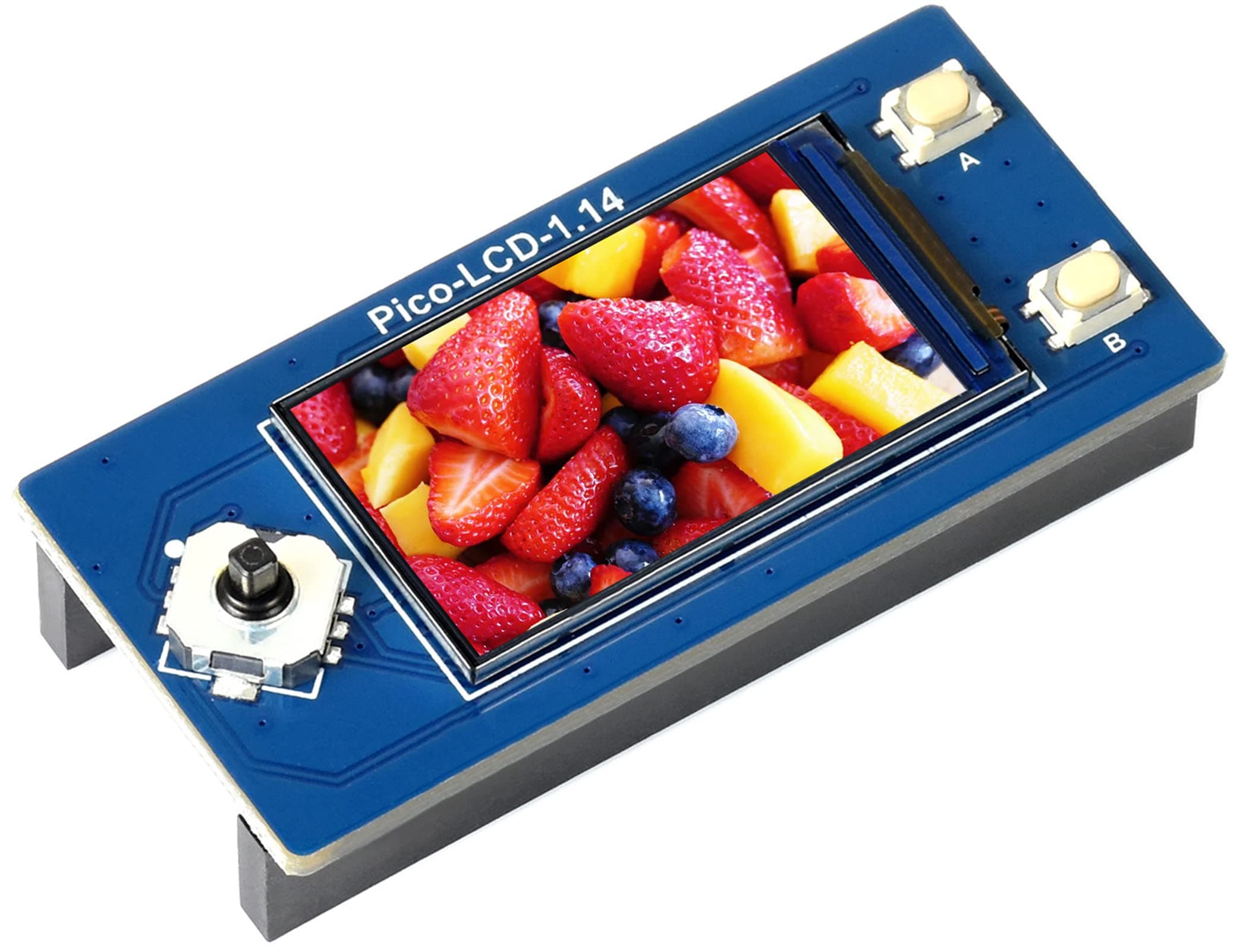 Waveshare 1.14inch LCD Display Module for Raspberry Pi Pico, 65K RGB Colors 240×135 Pixels IPS Screen, Embedded ST7789 Driver SPI Interface