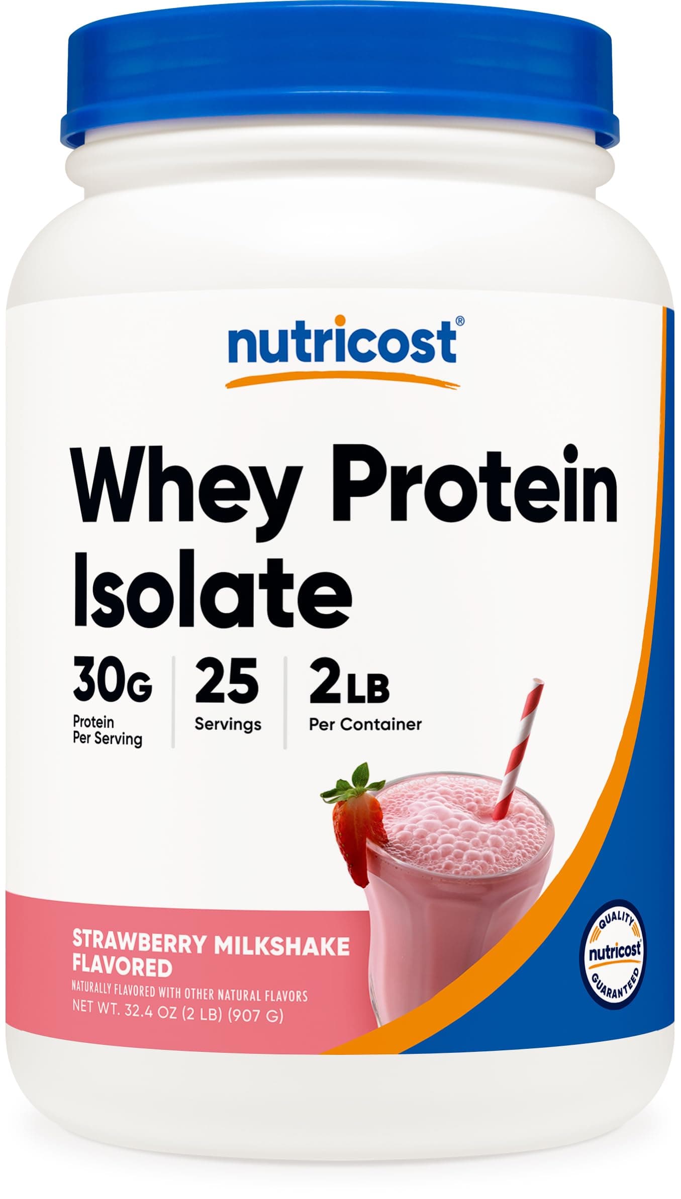 Whey Protein Isolate (Strawberry Milkshake) 2LBS
