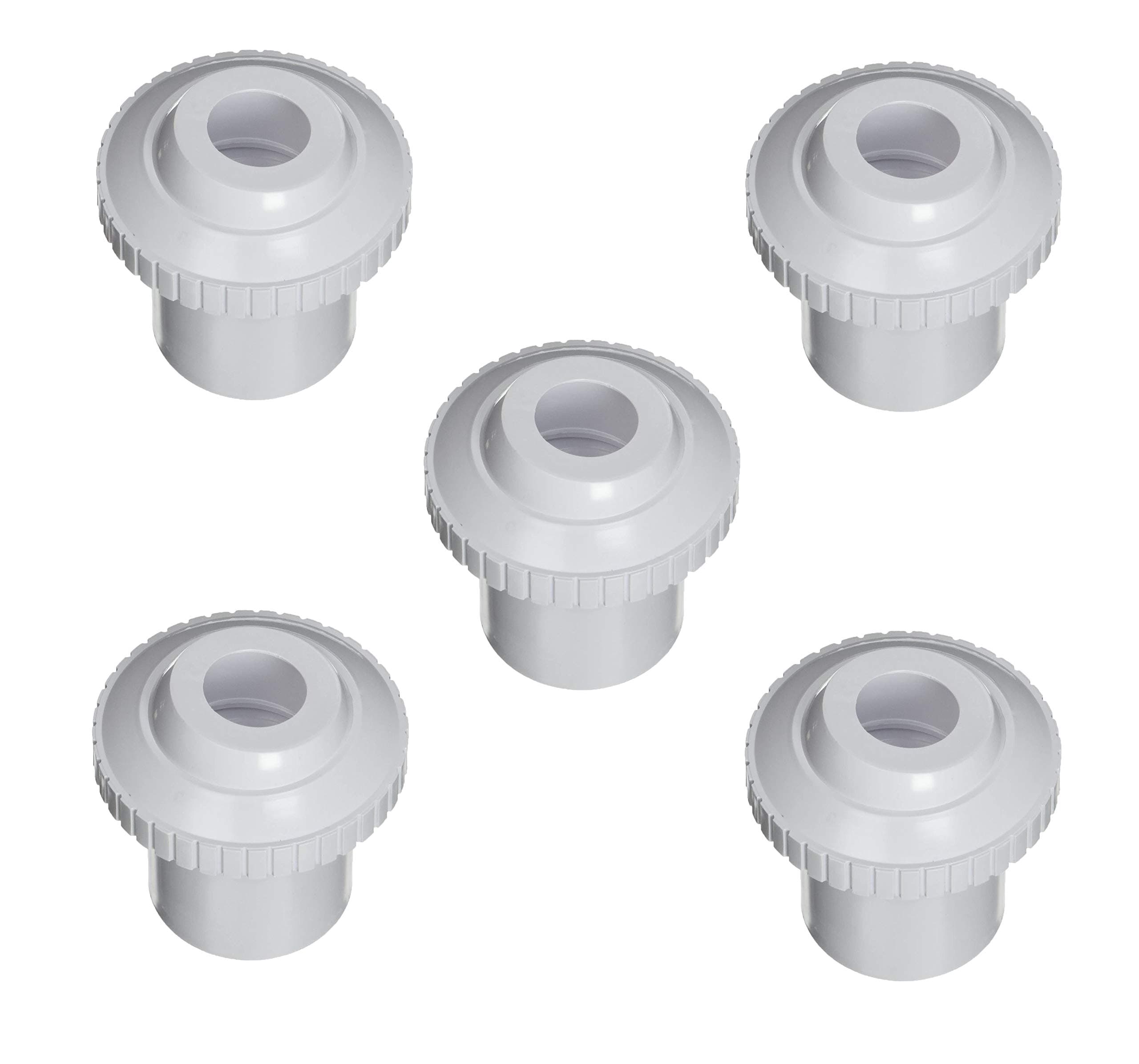 ATIEPool Spa SP1421D Directional Hydrostream Jet Inside Fitting with 3/4-Inch Opening Eyeball and 1-1/2 Inch Slip Replace Hayward Hydrostream SP1421D Fitting (5 Pack)
