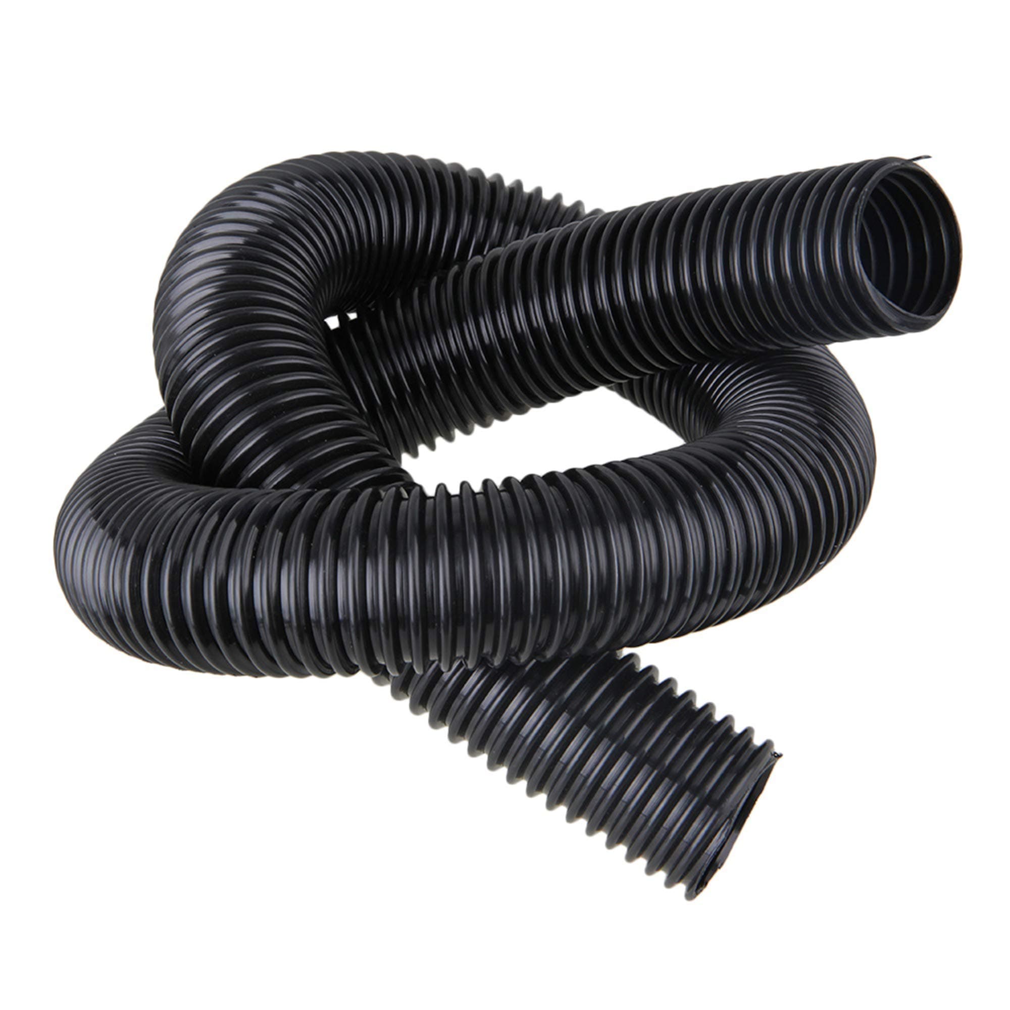 Walmine Black Inner Dia 40mm Basic Central Vacuum Hose 00249 Vacuum Collection Hose Vacuum Accessories for Home