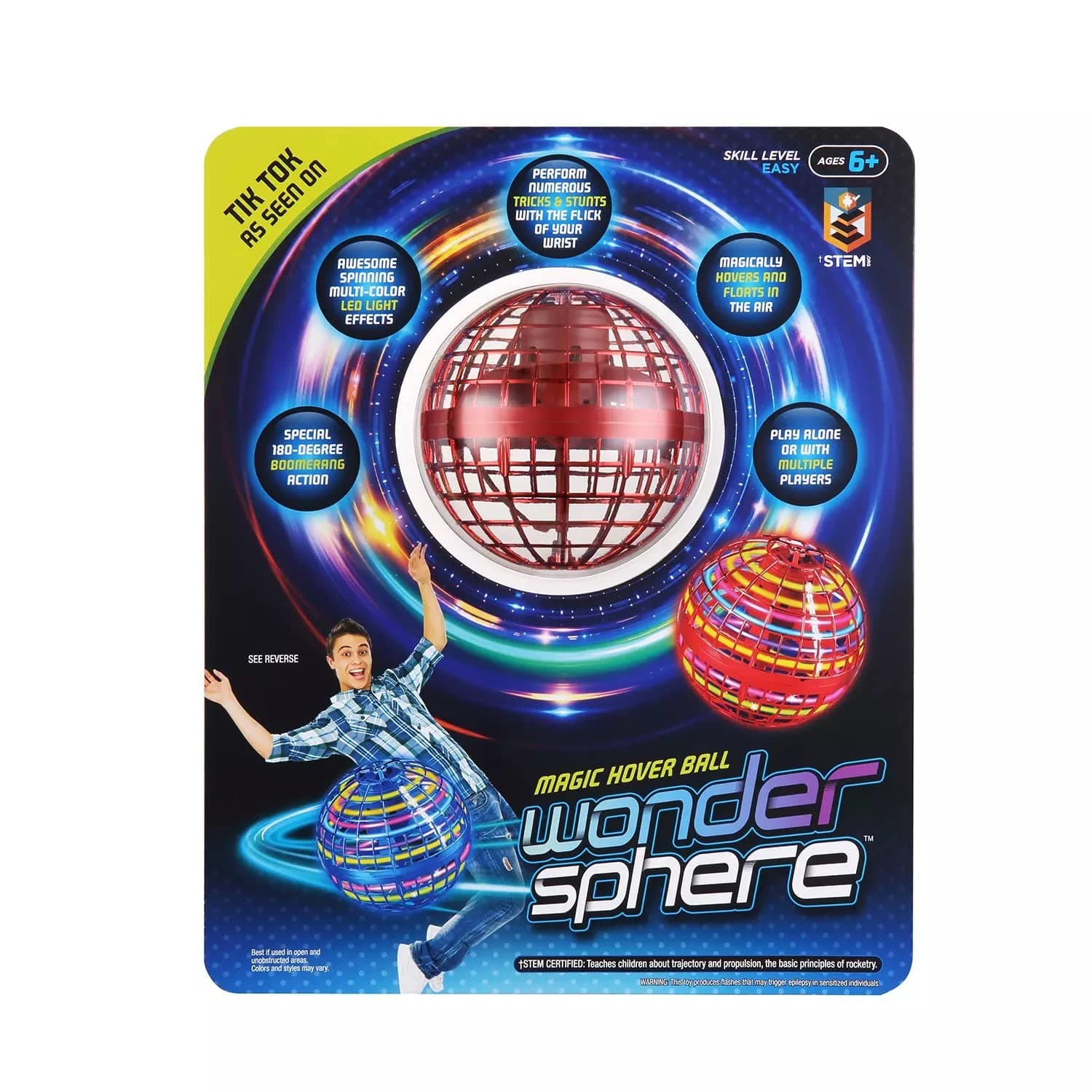Magic Hover Ball - Red