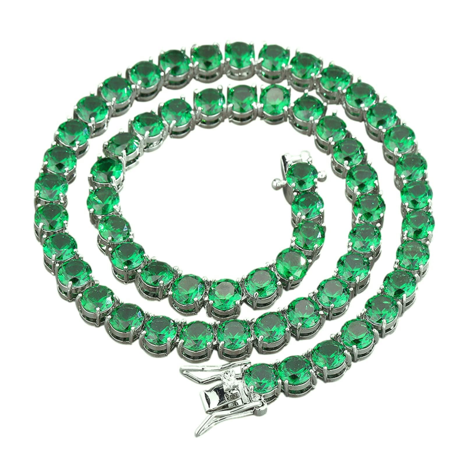 Emerald Tennis Chain