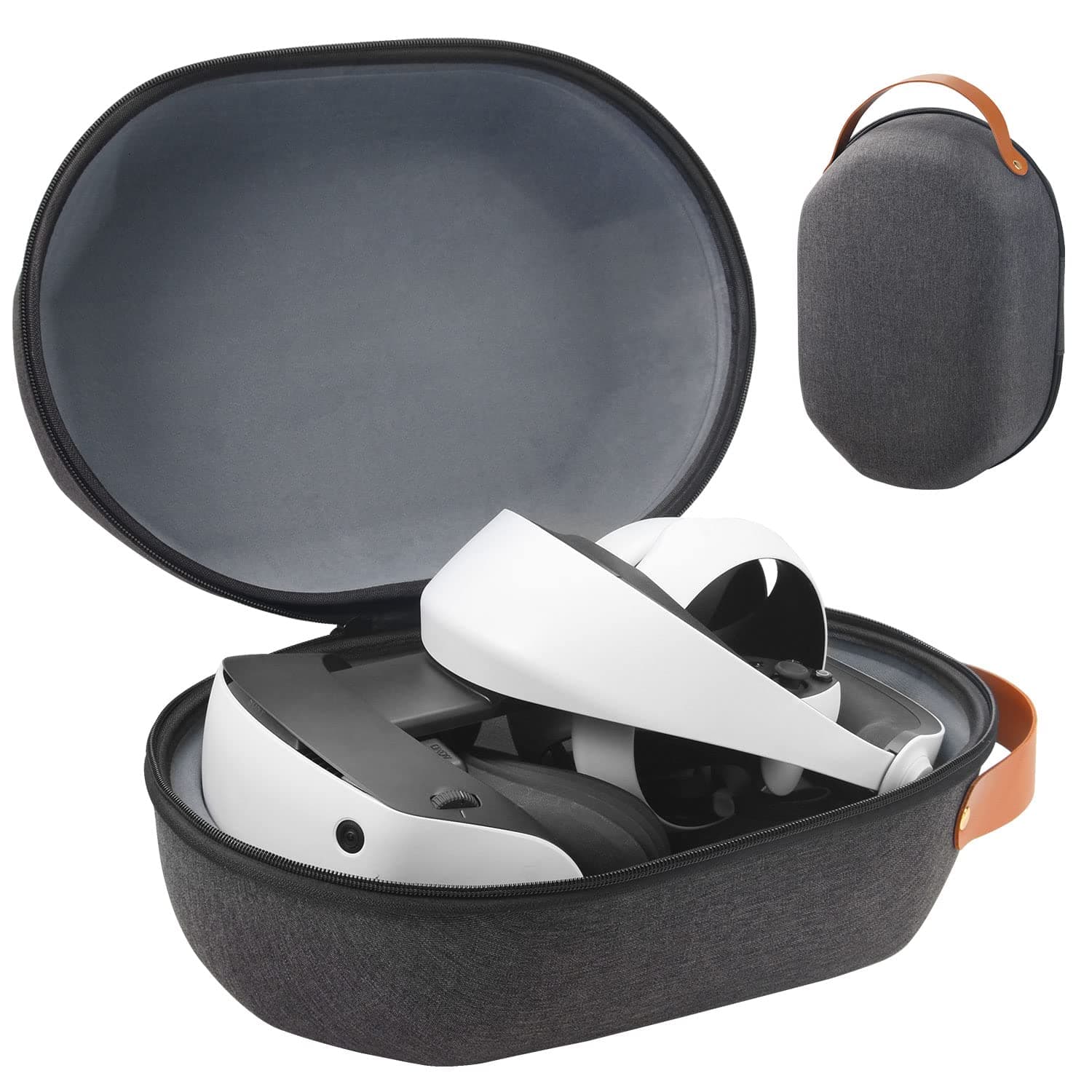 taessv Carrying Case for PS VR2, Hard Shell PS VR2 Bag Portable Storage Case Compatible with Playstation VR2 Protective PS VR2 Case Bag Suitable for Travel and Home Storage