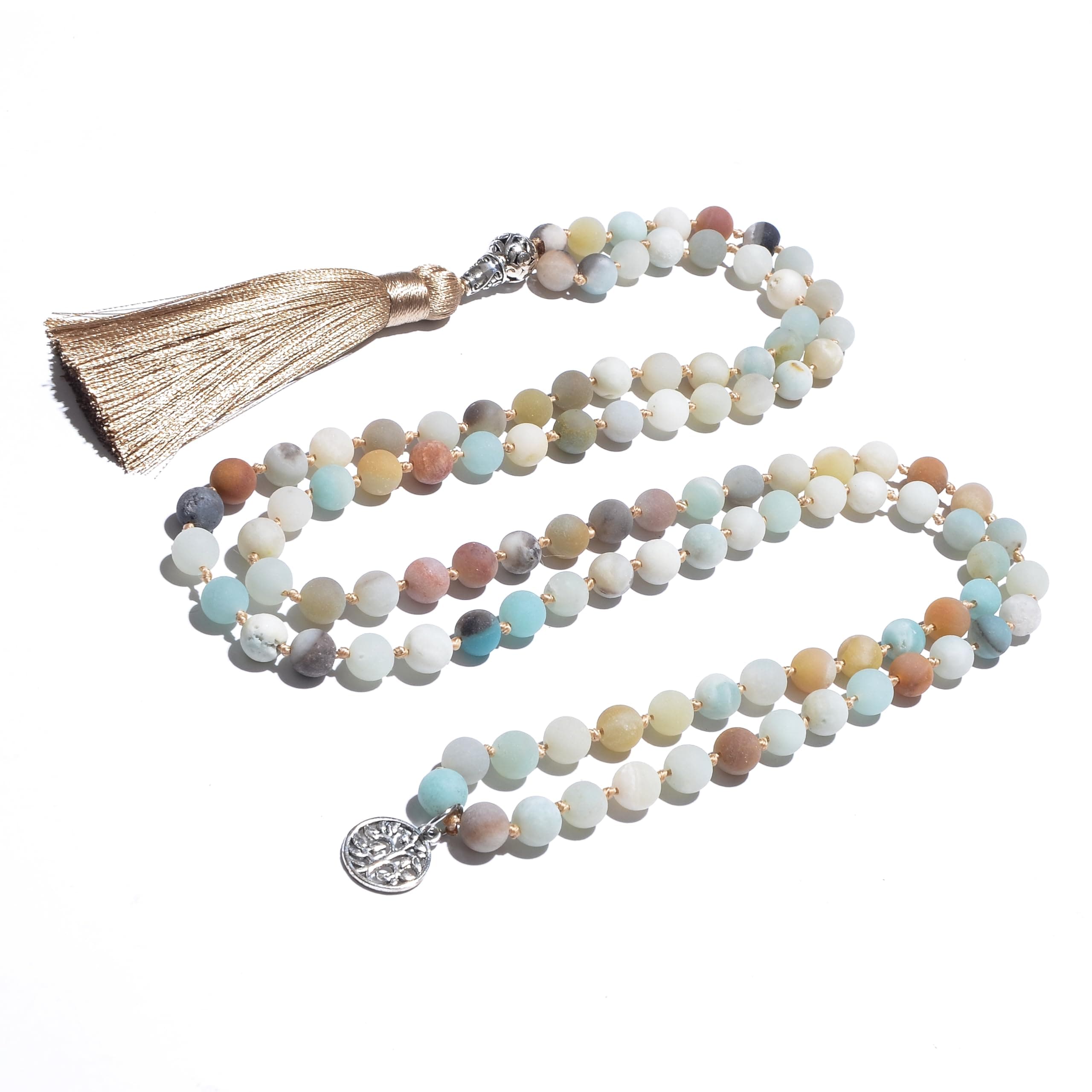 Amazonite Mala Necklace