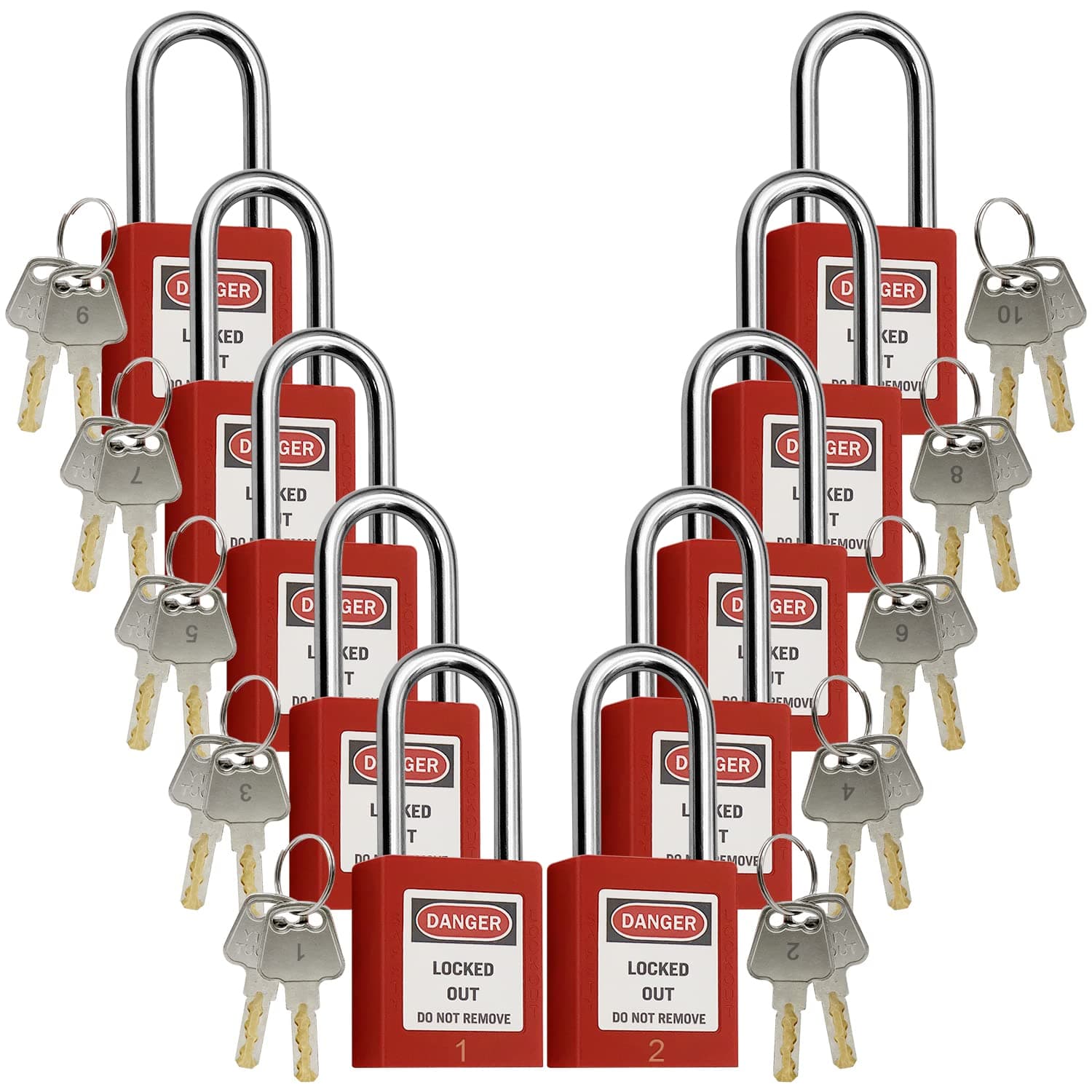 - Lockout Tagout Locks, Safety Padlocks, Loto Locks Keyed Differently Lock Out Tag Out Device Plastic