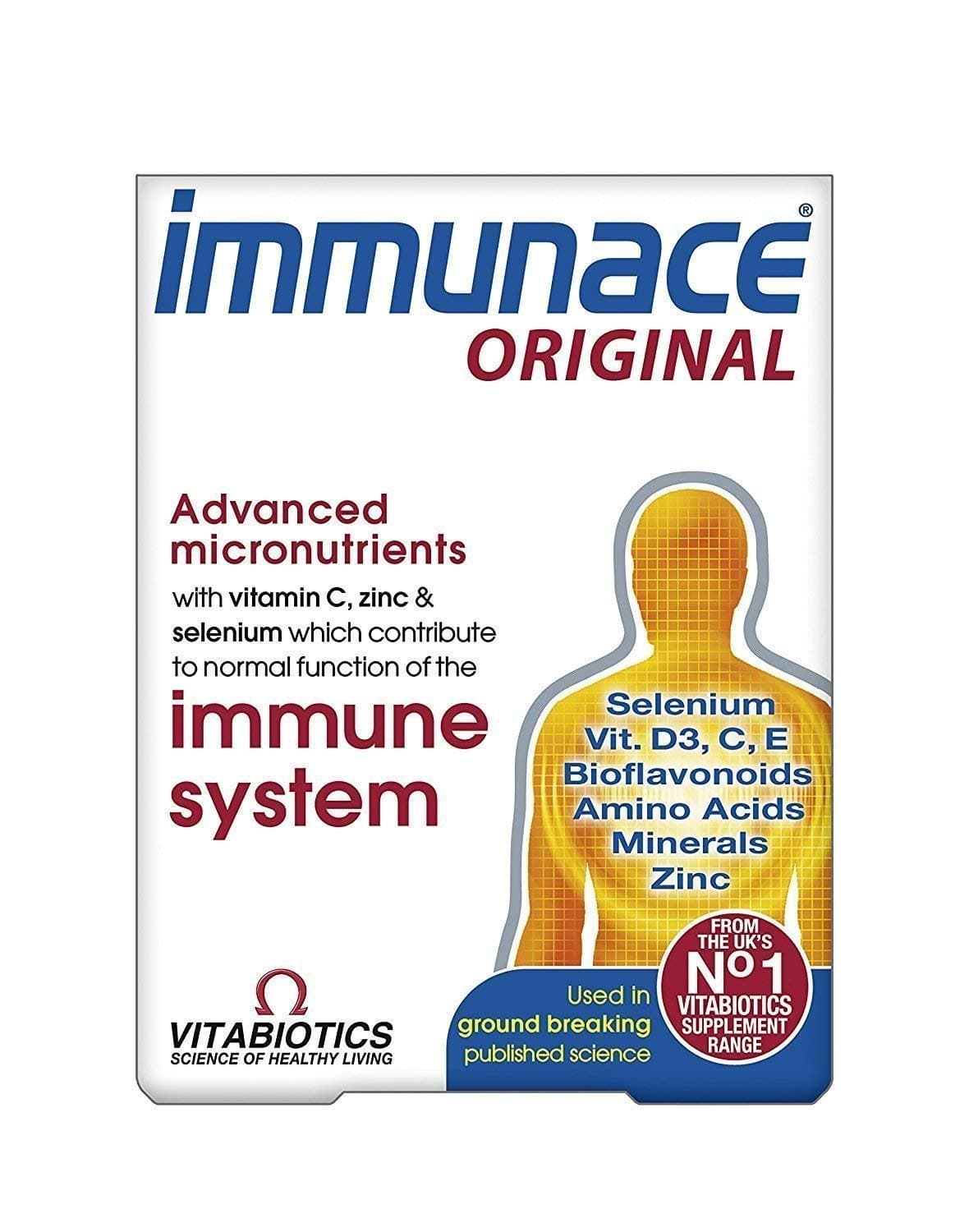 Vitabiotics Immunace 30 Tablets
