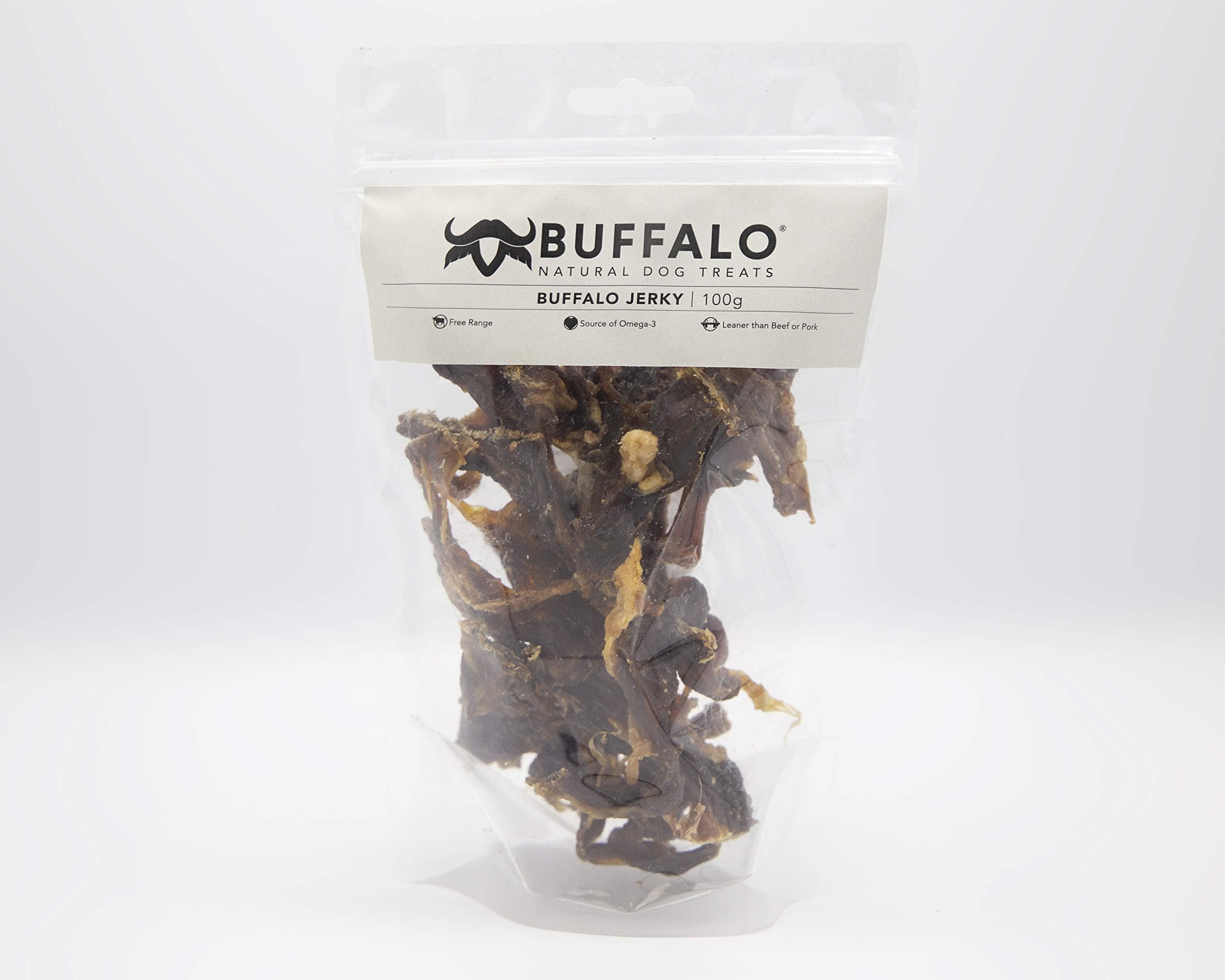 Buffalo Jerky 100g, transparent