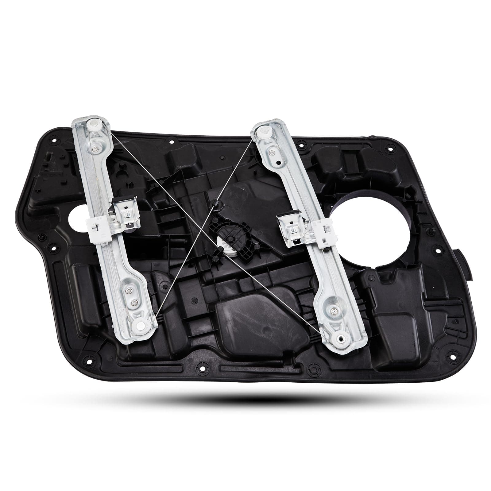 SUNROAD Front Right Passenger Side Window Regulator Assembly Without Motor Replacement for 2011-2014 Hyundai Sonata 752-929