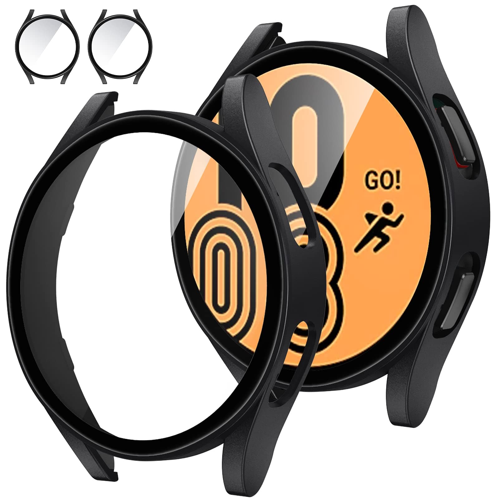Galaxy Watch 4/5/FE 40 Screen Protector Case