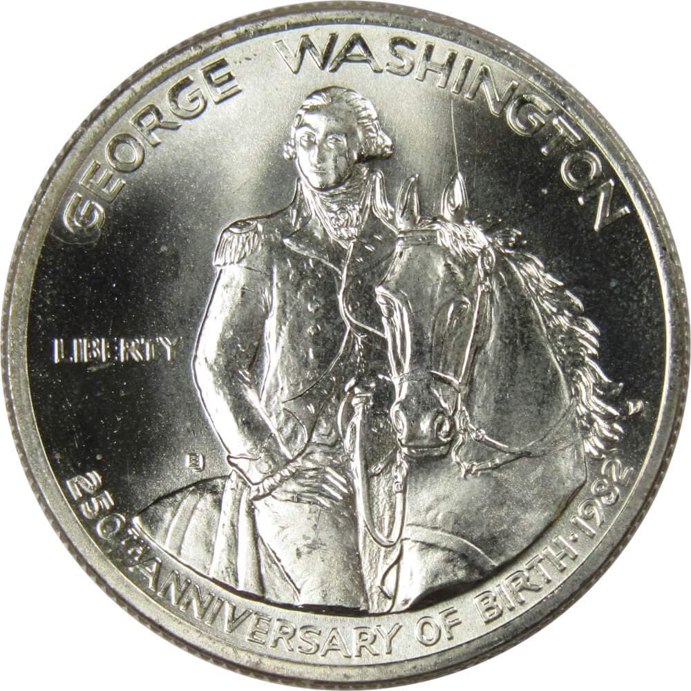 1982 D George Washington Commemorative Silver Half Dollar Uncirculated