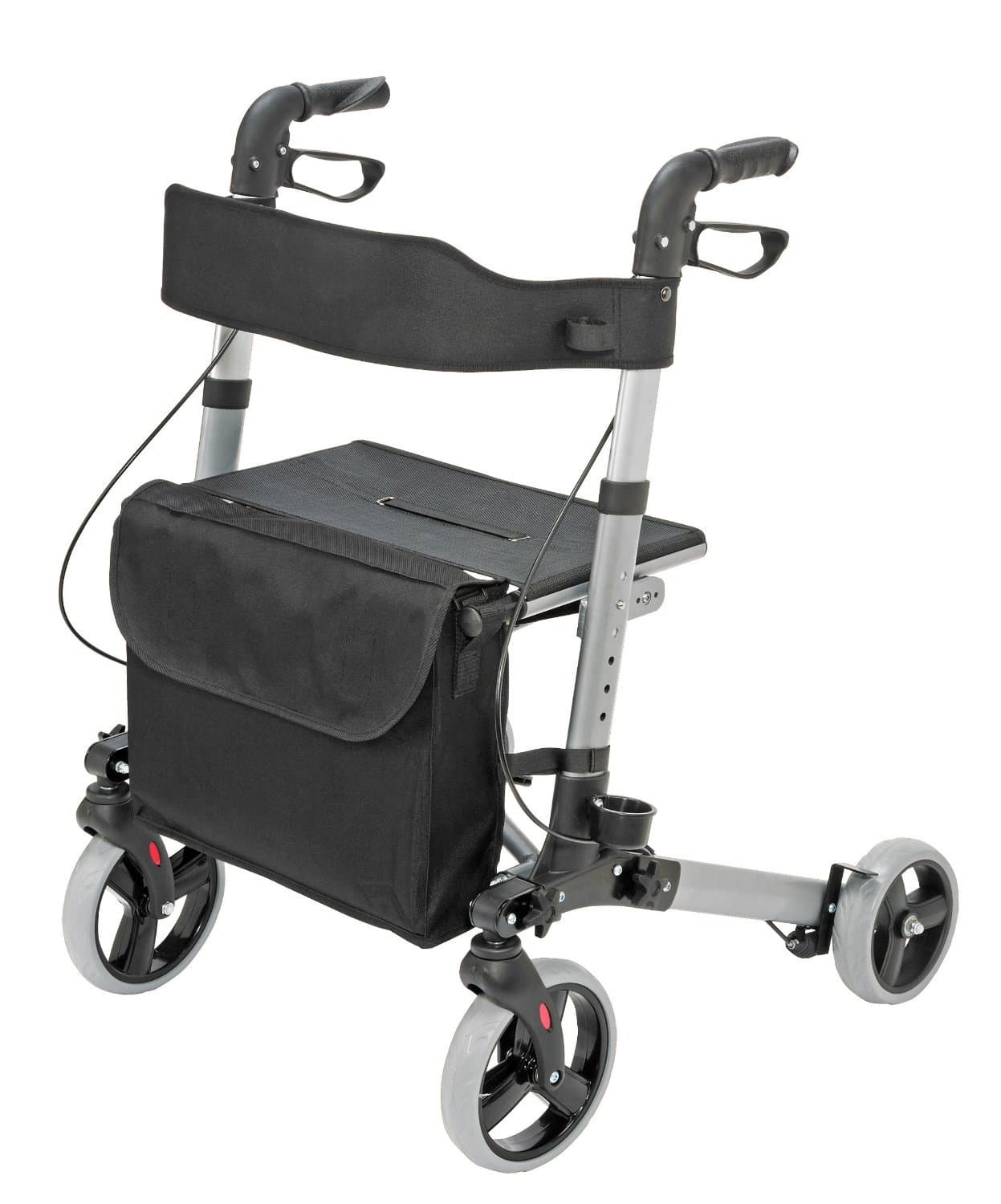 Foldable Lightweight Euro Style Rollator Walker