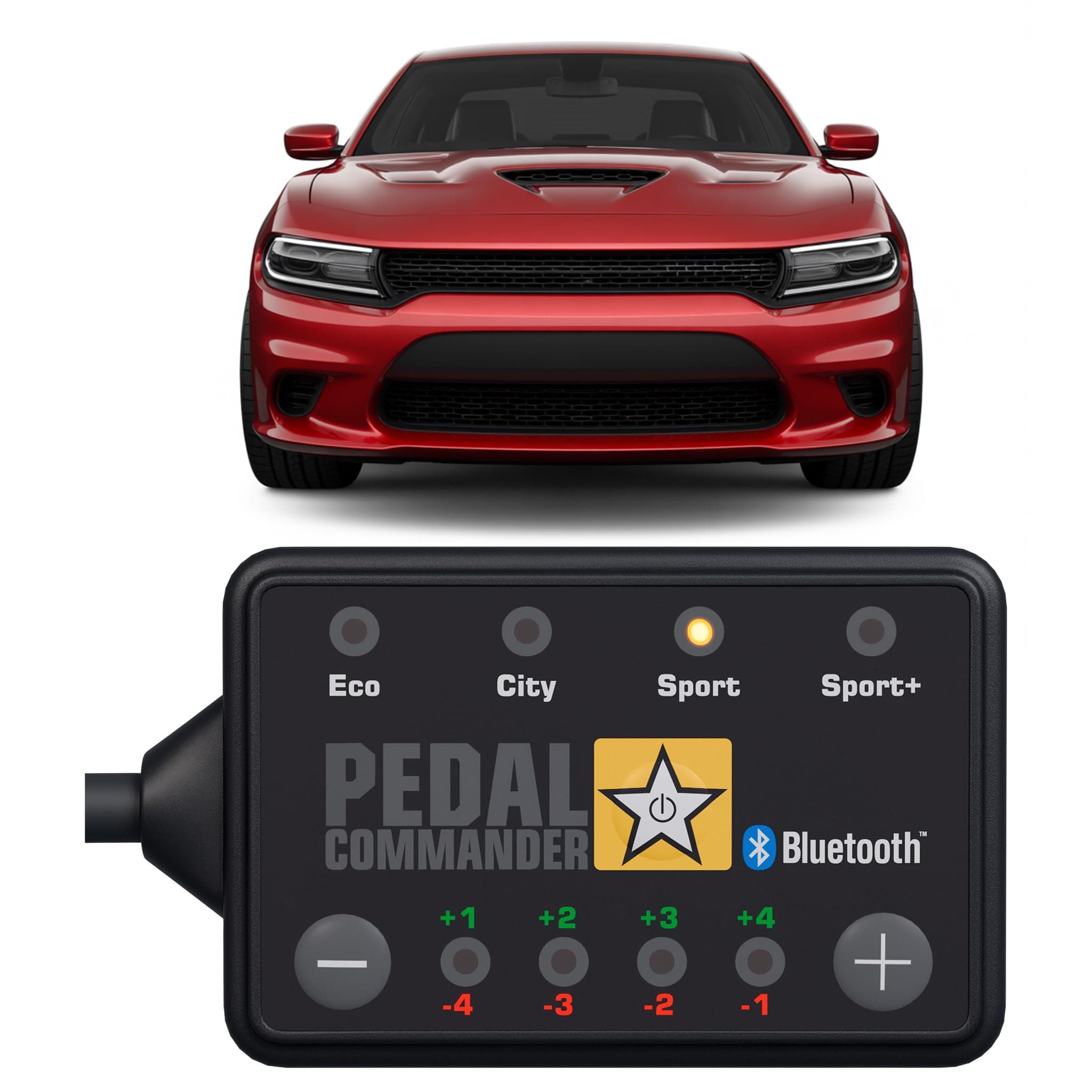 Throttle Response Controller Compatible with Dodge Charger 2007-2024 - Anti-Theft, 4 Driving Modes & App Control - Dodge Charger Throttle Controller Performance Accessories