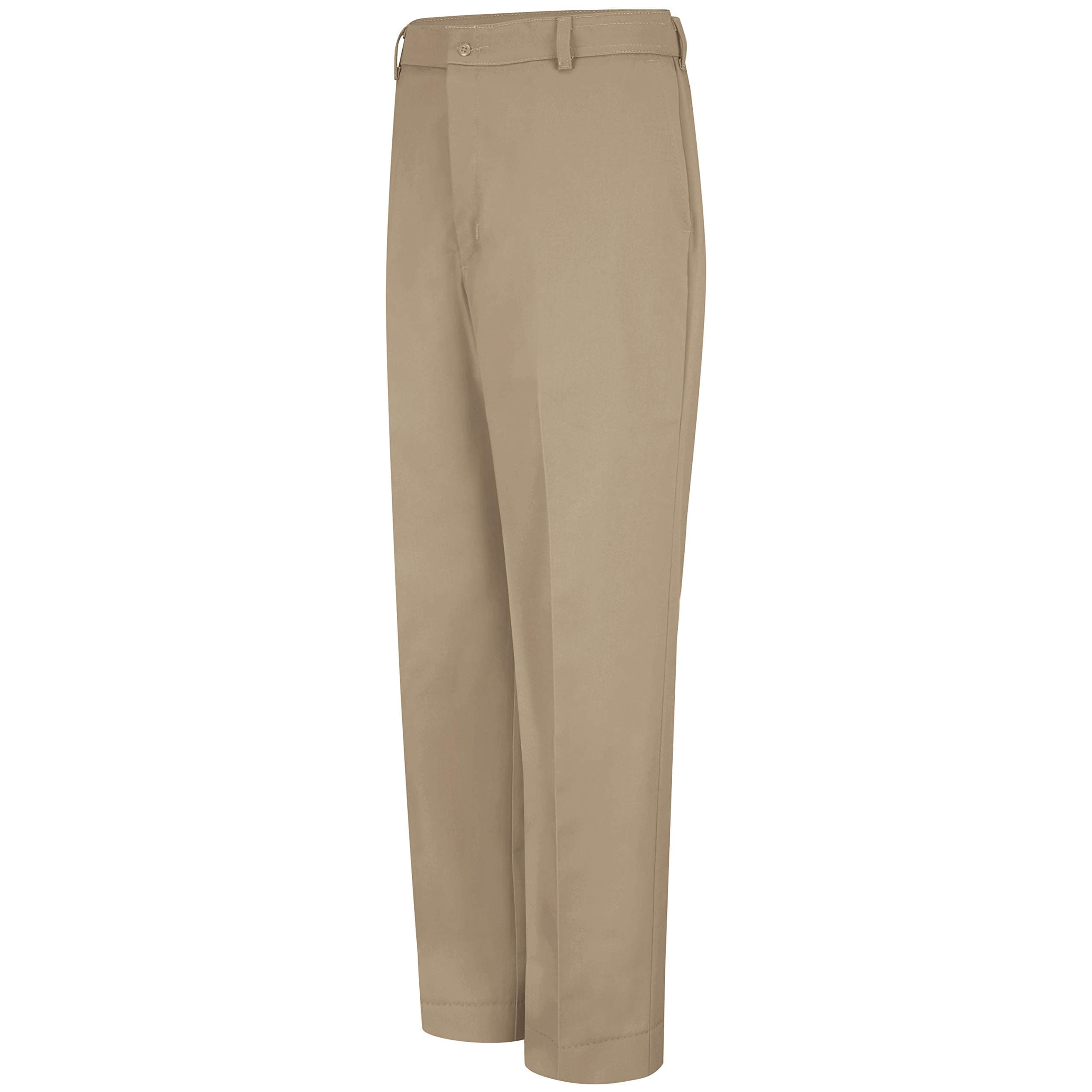 Red Kap Mens' Stain Resistant, Flat Front work Pants