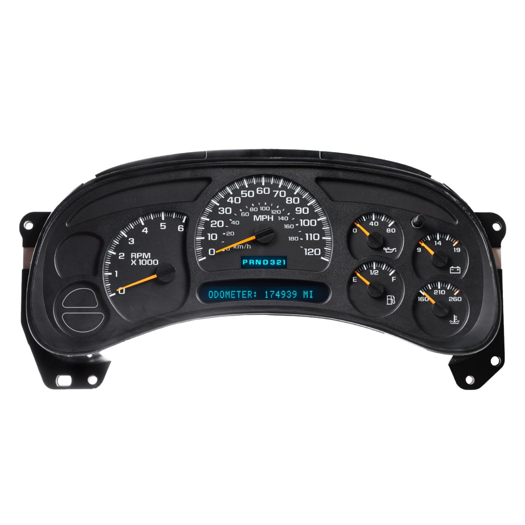 Generic Programmed Instrument Cluster for 2003-2006 Chevy Silverado Tahoe Avalanche Suburban & GMC Yukon Sierra Yukon XL, Compatible with 2003-2006 GM Vehicles