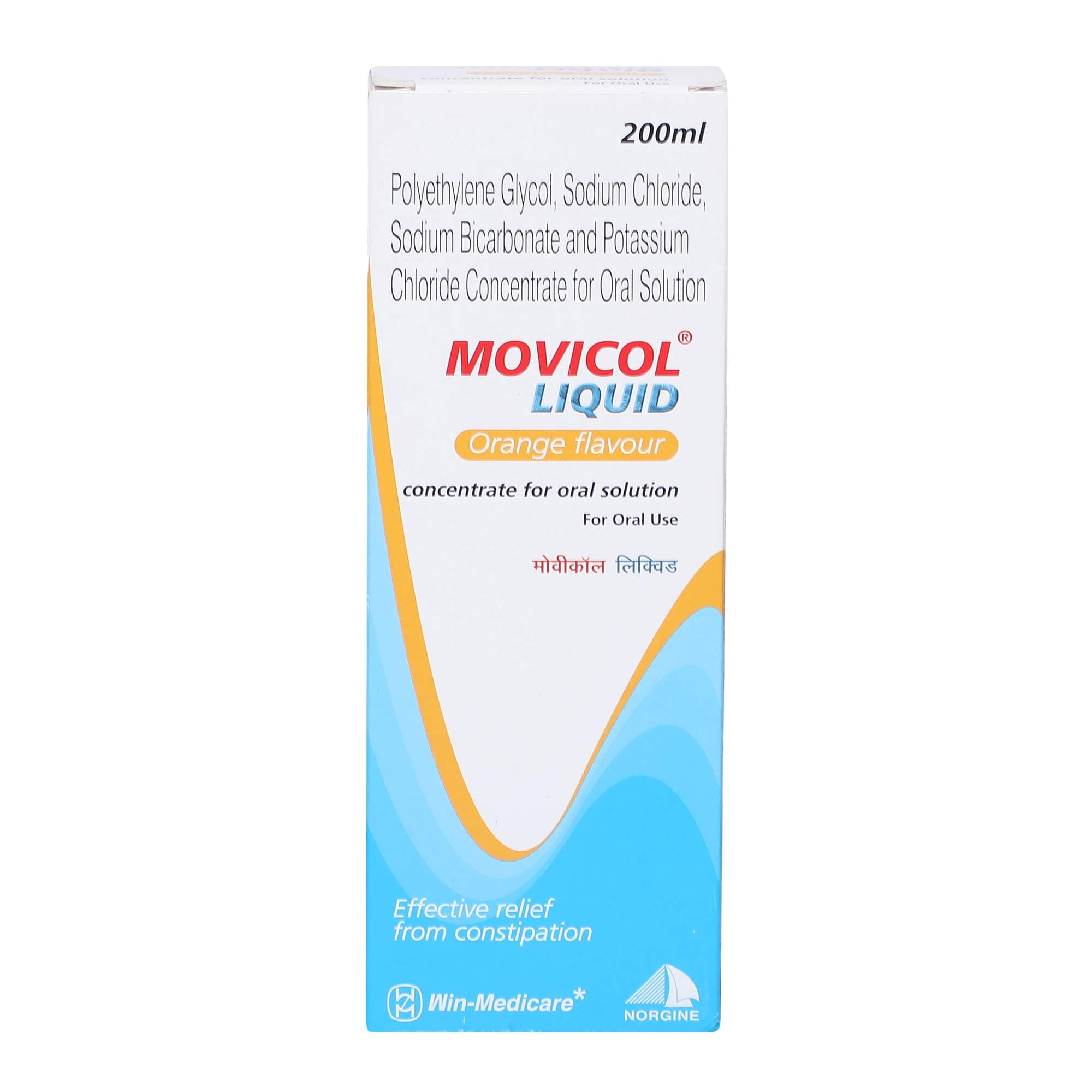 Movicol Liquid - 200 ml (Orange)