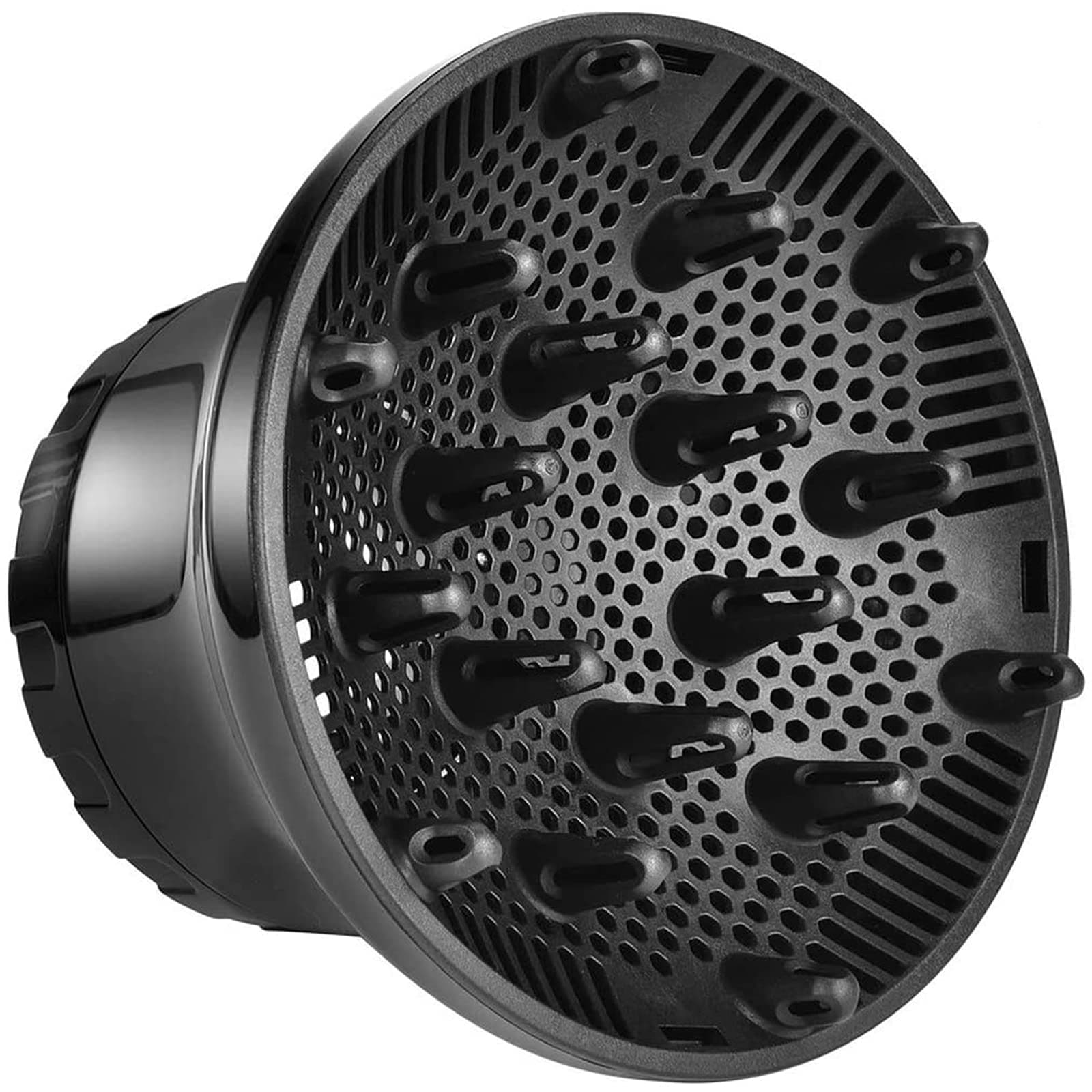 – UUCOLOR Universal Hair Diffuser Suitable for 1.4 in to 2.6 in Adjustable Hair Dryer Diffuser Nozzle for Curly or Wavy Hair Styling