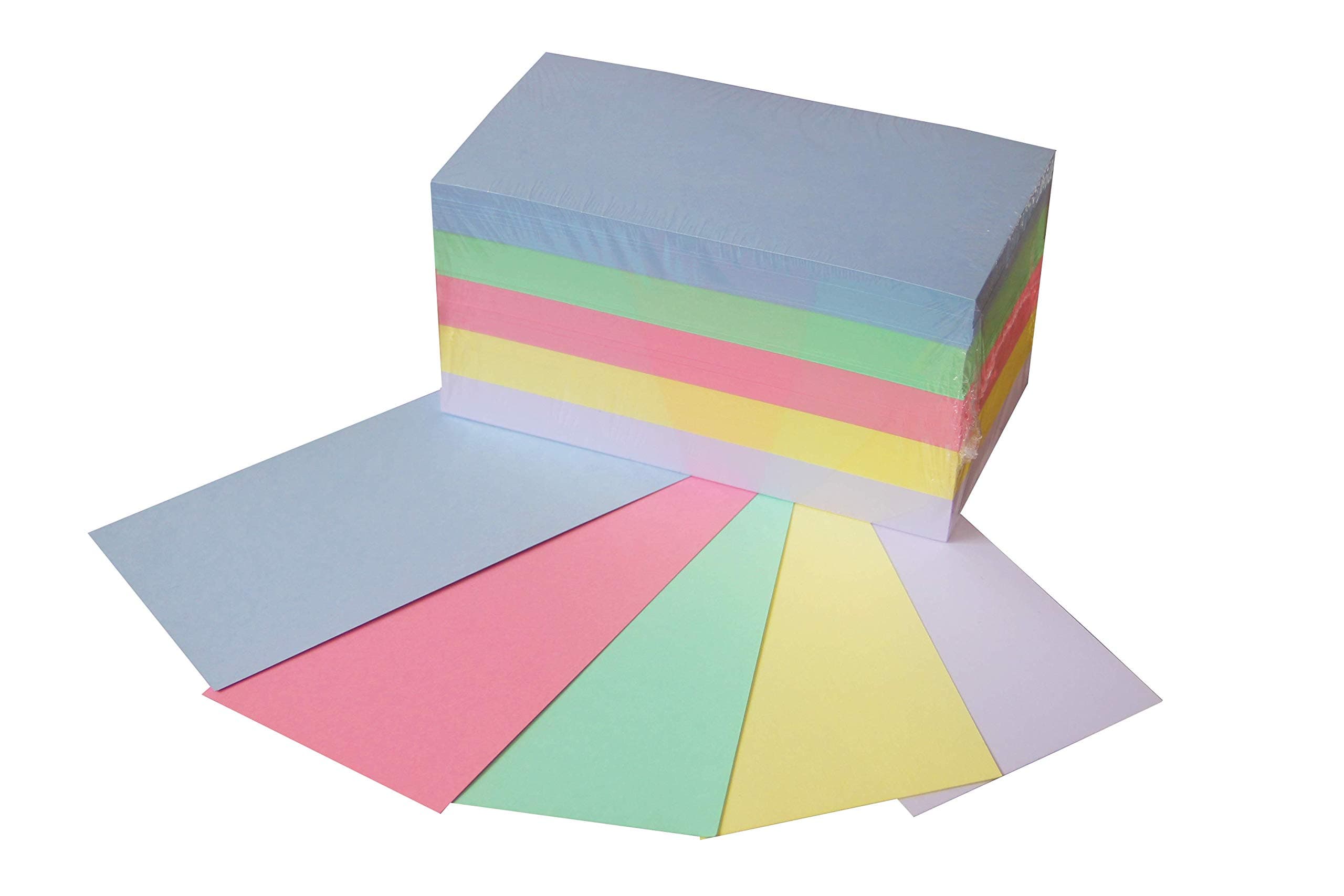 die Dicken Presentation Cards Rectangular 10 x 20 cm 170 g/m² Assorted Pack of 500