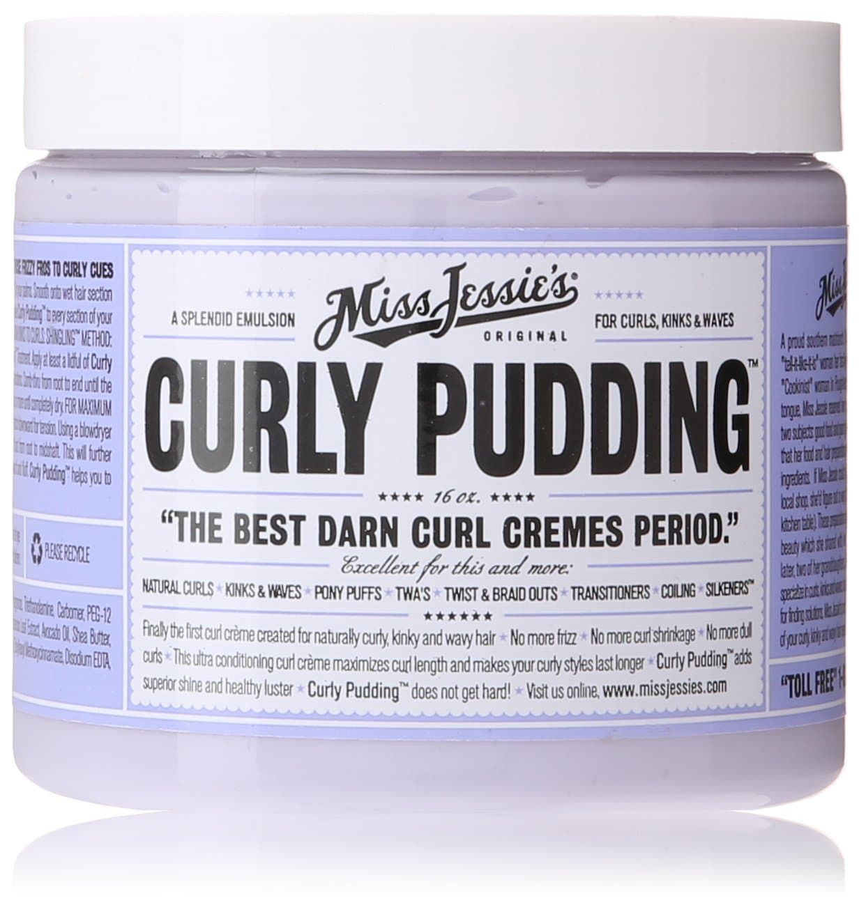 Curly Pudding 16 OZ