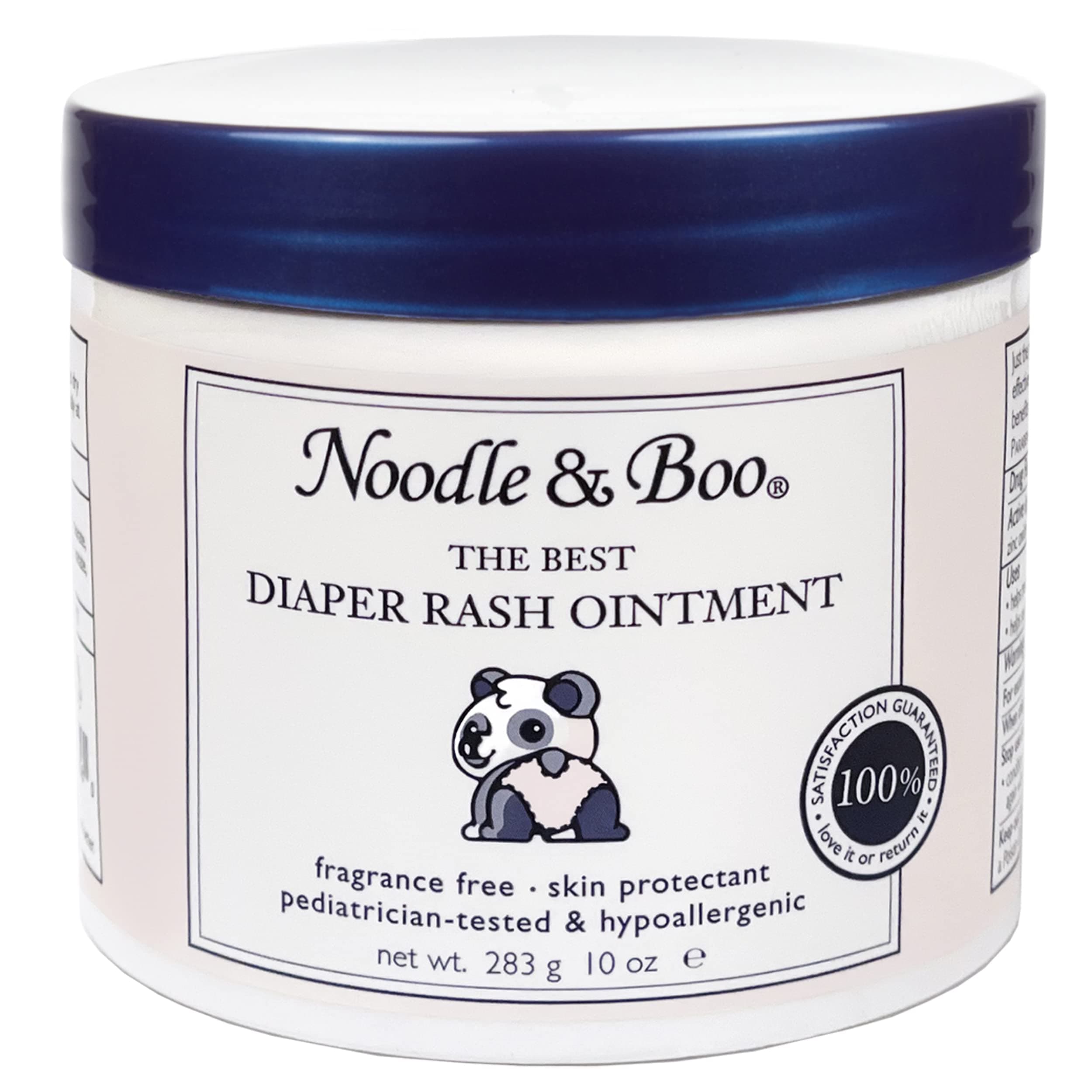 Noodle & Boo The Best Diaper Rash Ointment, Multi Purpose Baby Skin Care Zinc Oxide Ointment For Diaper Rash Prevention, Treatment & Relief, Fragrance Free