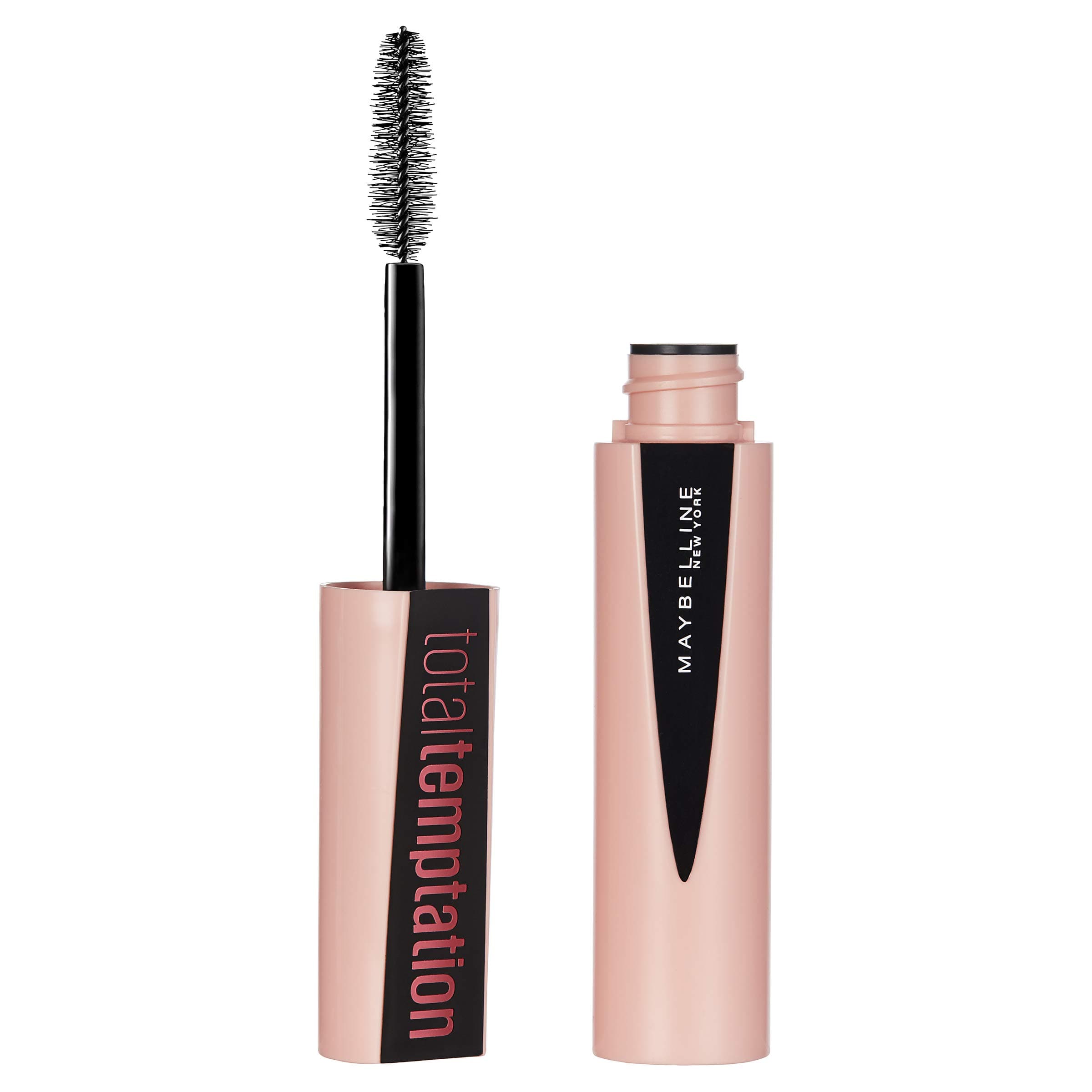 New York Total Temptation Washable Mascara, Blackest Black, 0.27 fl. oz.