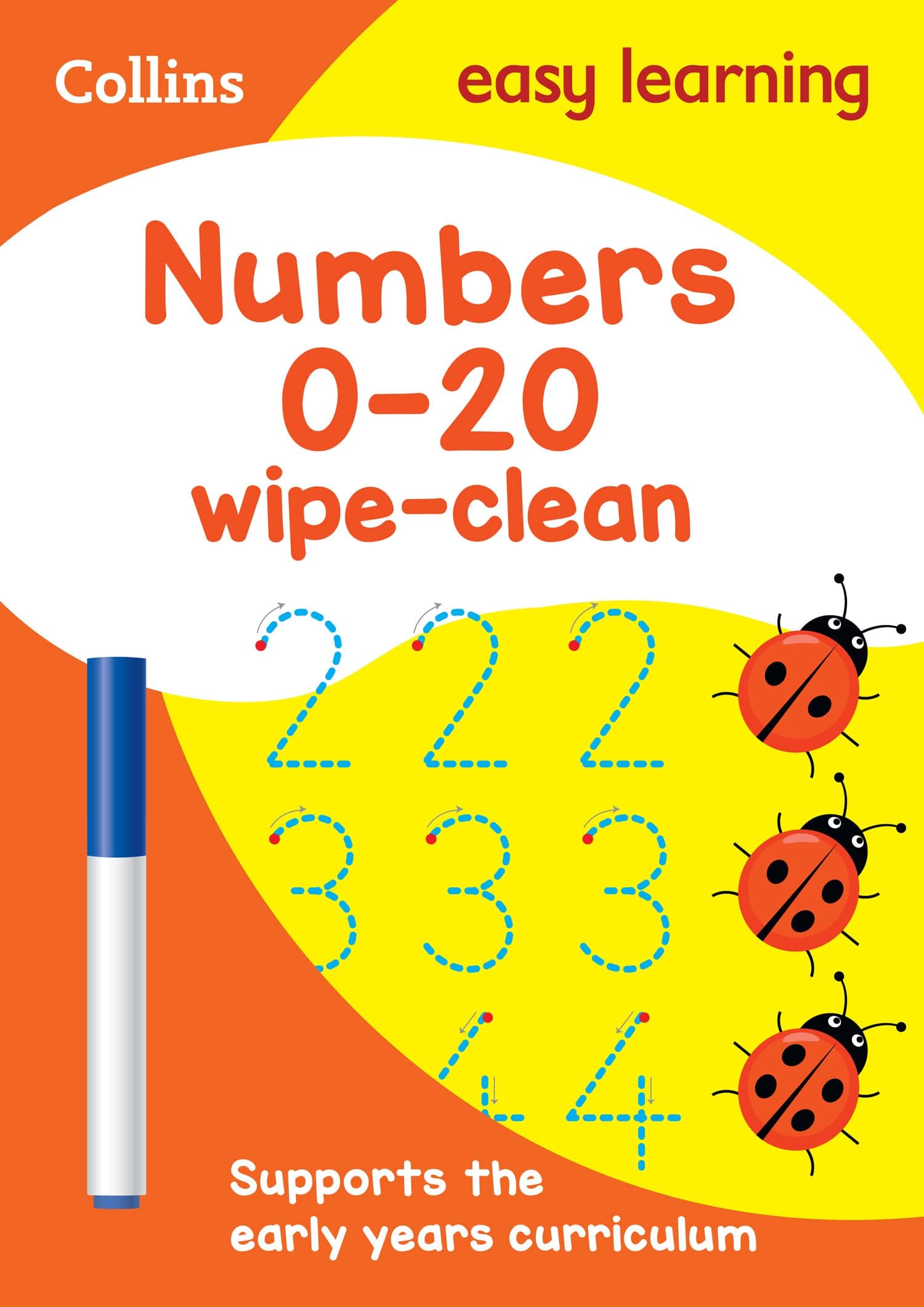 Collins Easy Learning Numbers 0-20 Wipe-Clean